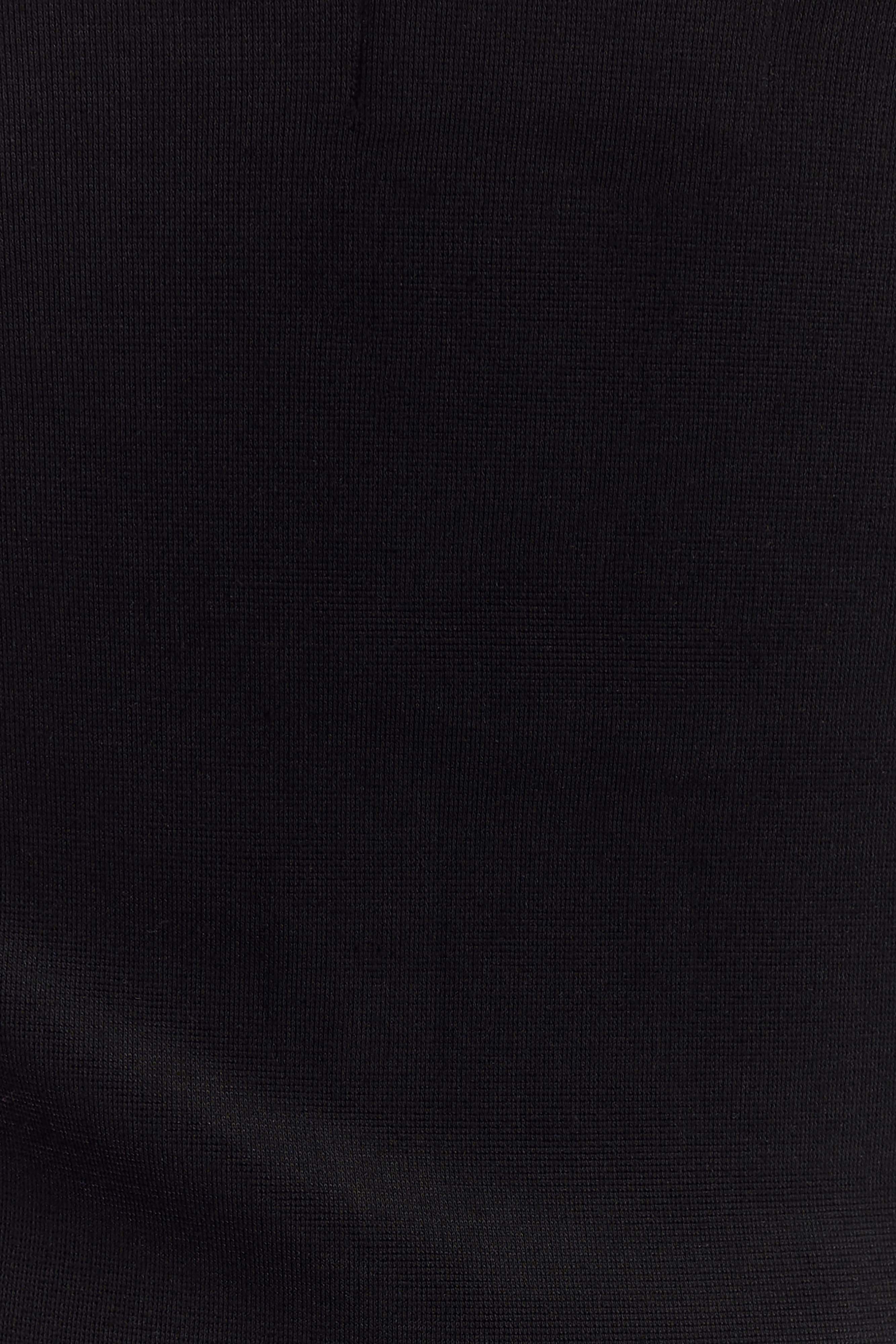 Selena Scalloped Jersey Halter Top - Black、mySite、solidvoid