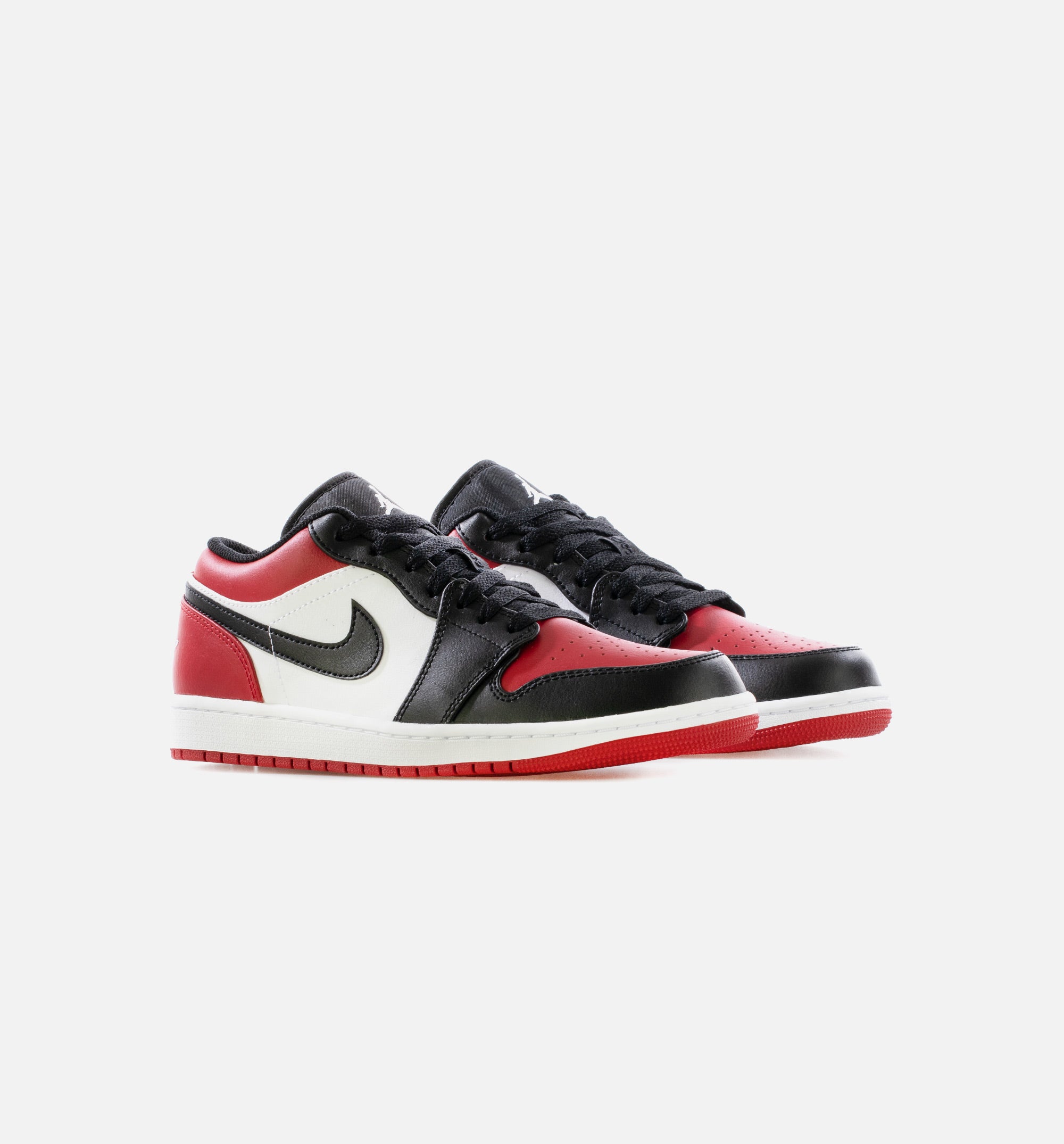Air Jordan 1 Low Bred Toe Mens Lifestyle Shoe - White/Black/University Red Limit One Per Customer、mySite、dreamappss