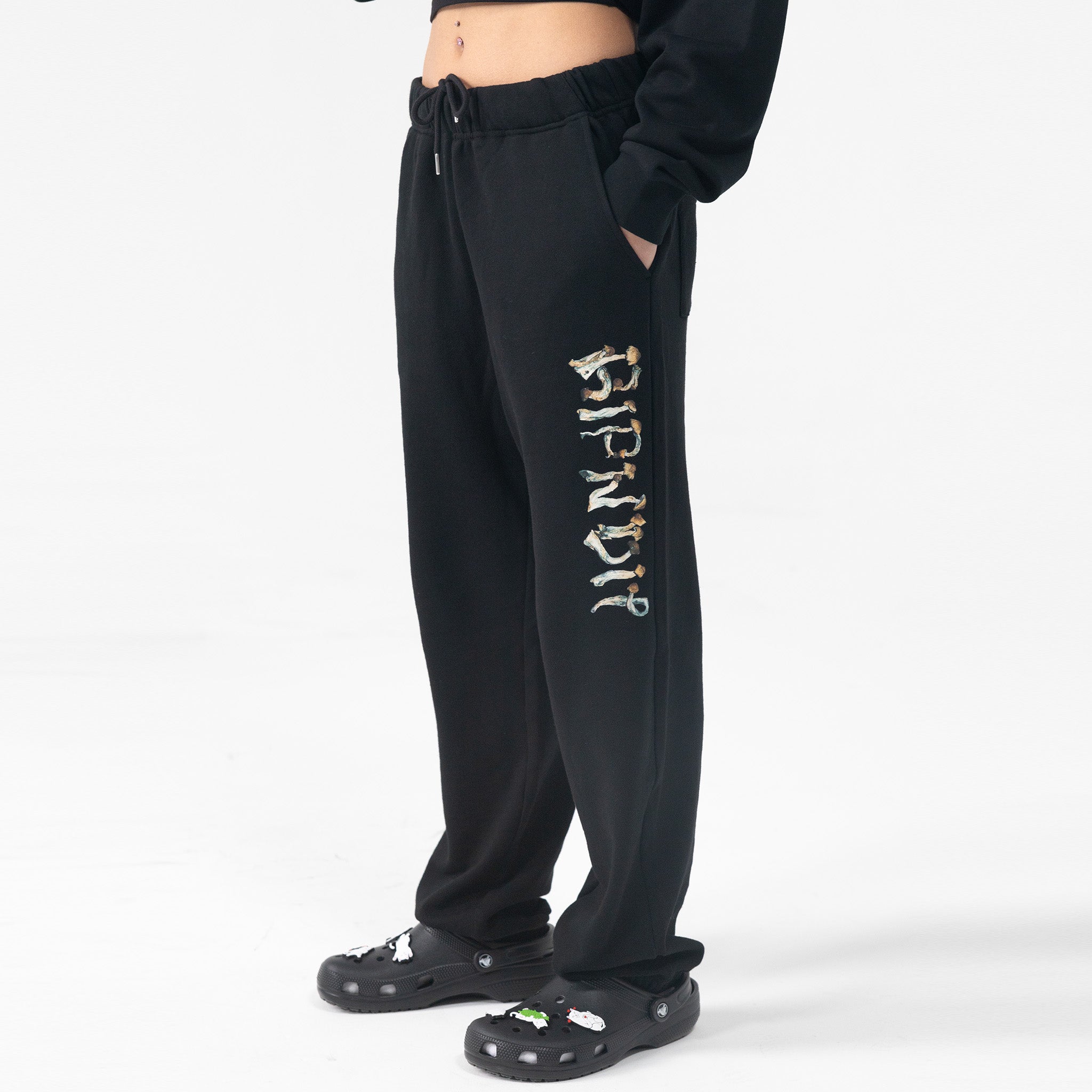  Is This Real Life Sweatpants (Black)、mySite、merchandisen