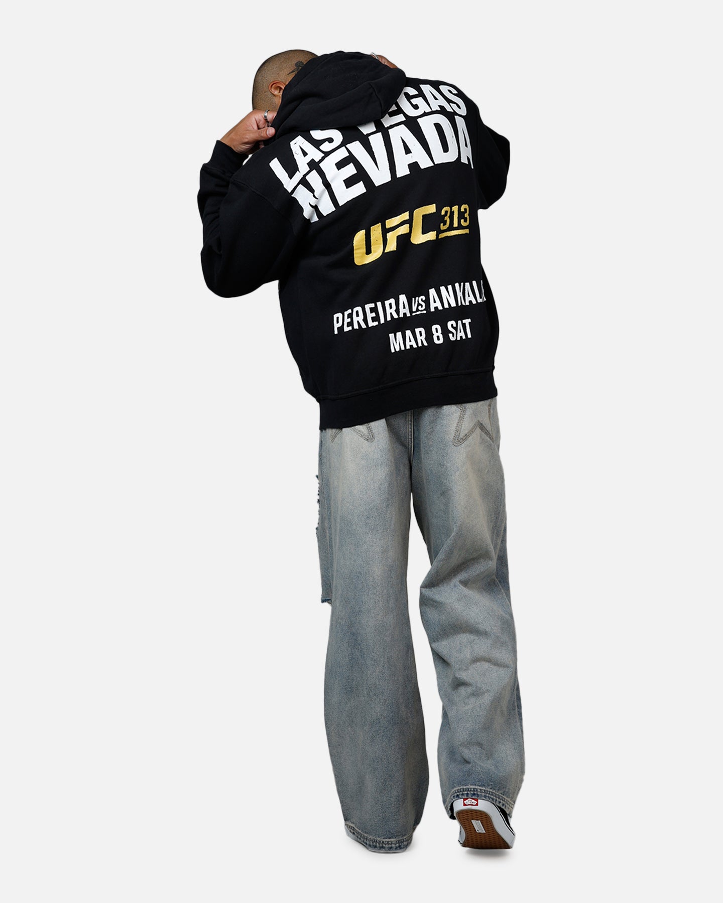 UFC By Culture Kings Alex Pereira 313 Zip-Up Hoodie Black、mySite、zt4zffjzw