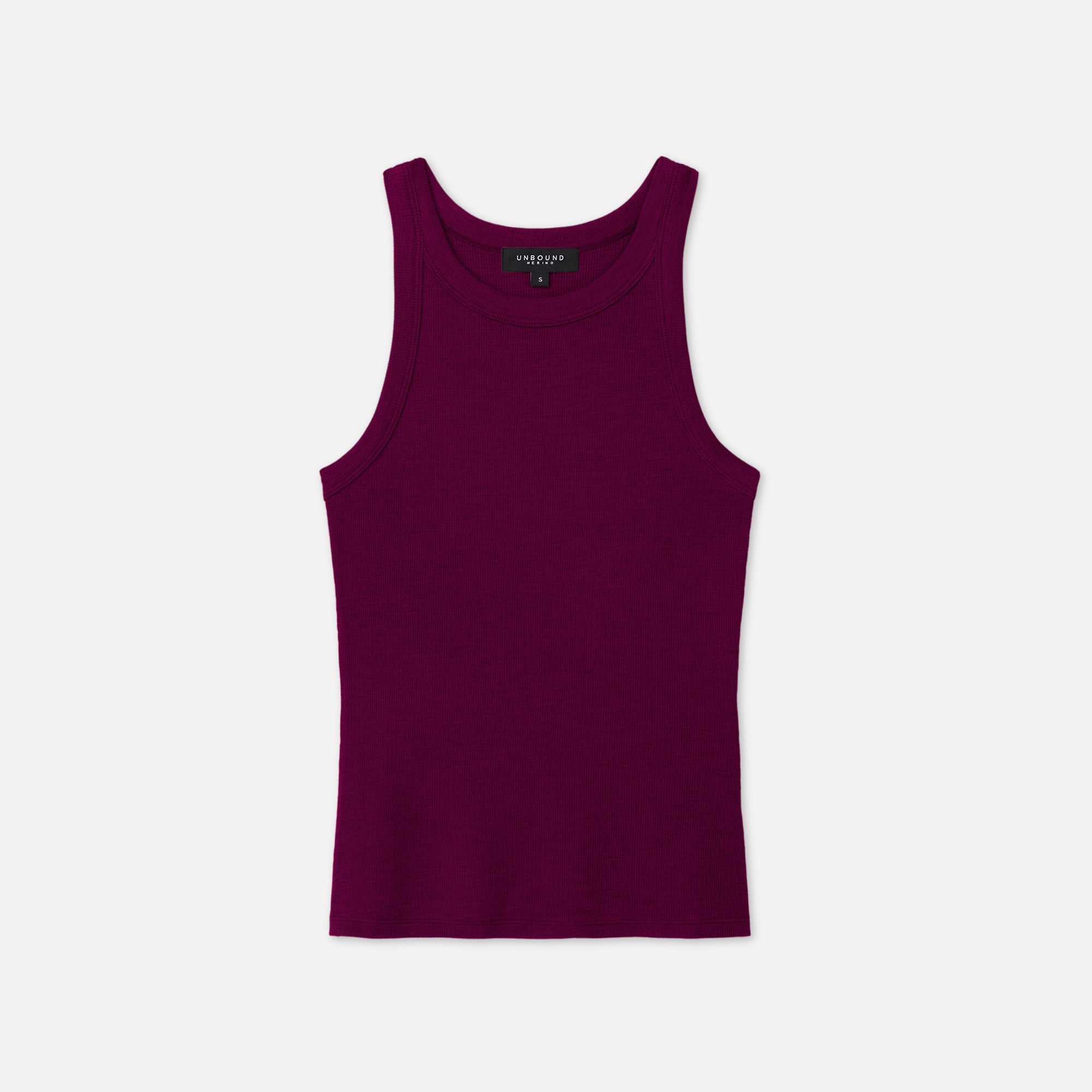 Women's Merino Ribbed Racer Tank、mySite、noshort