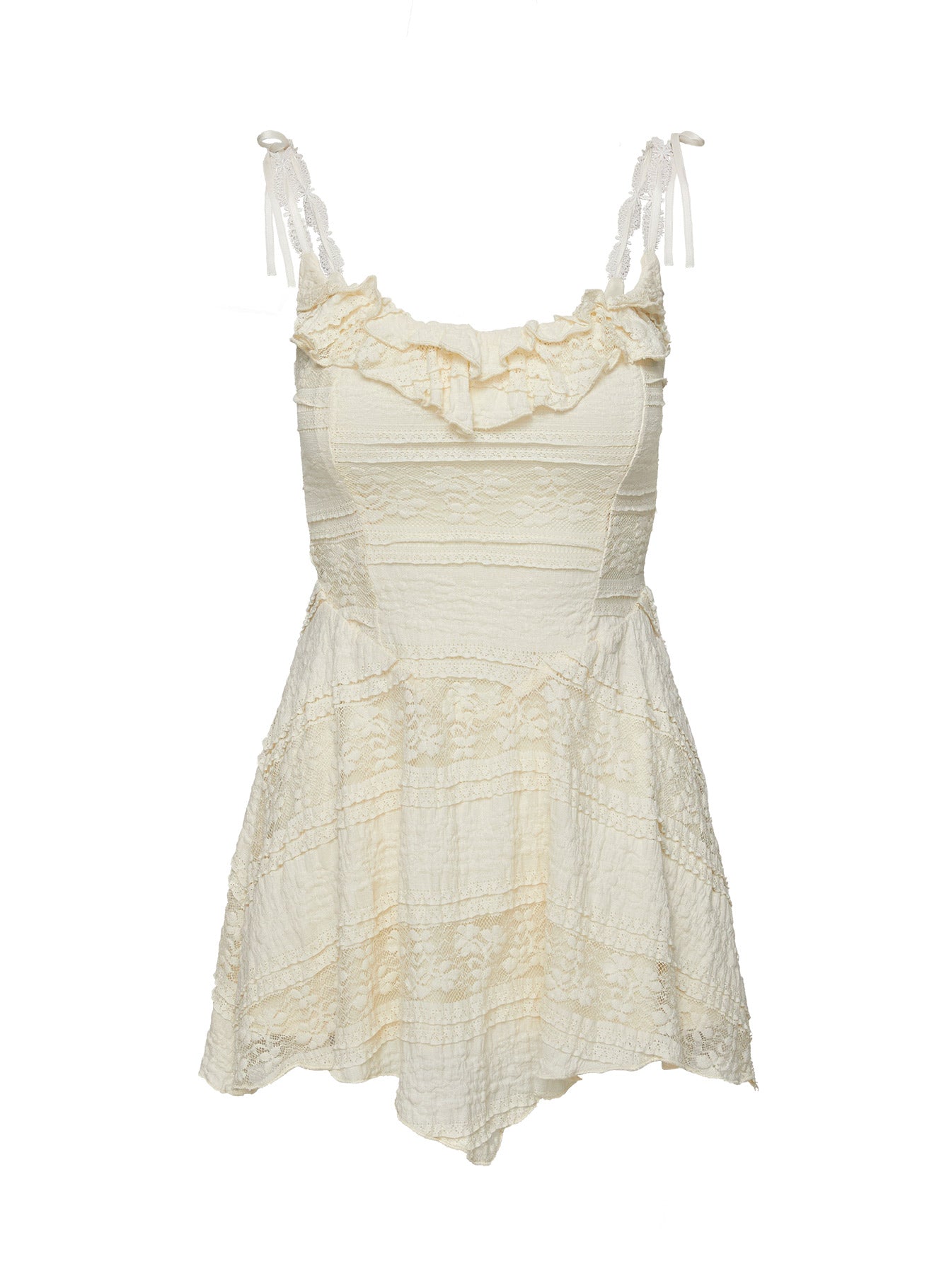 Dwyer Mini Dress Cream、mySite、solidvoid