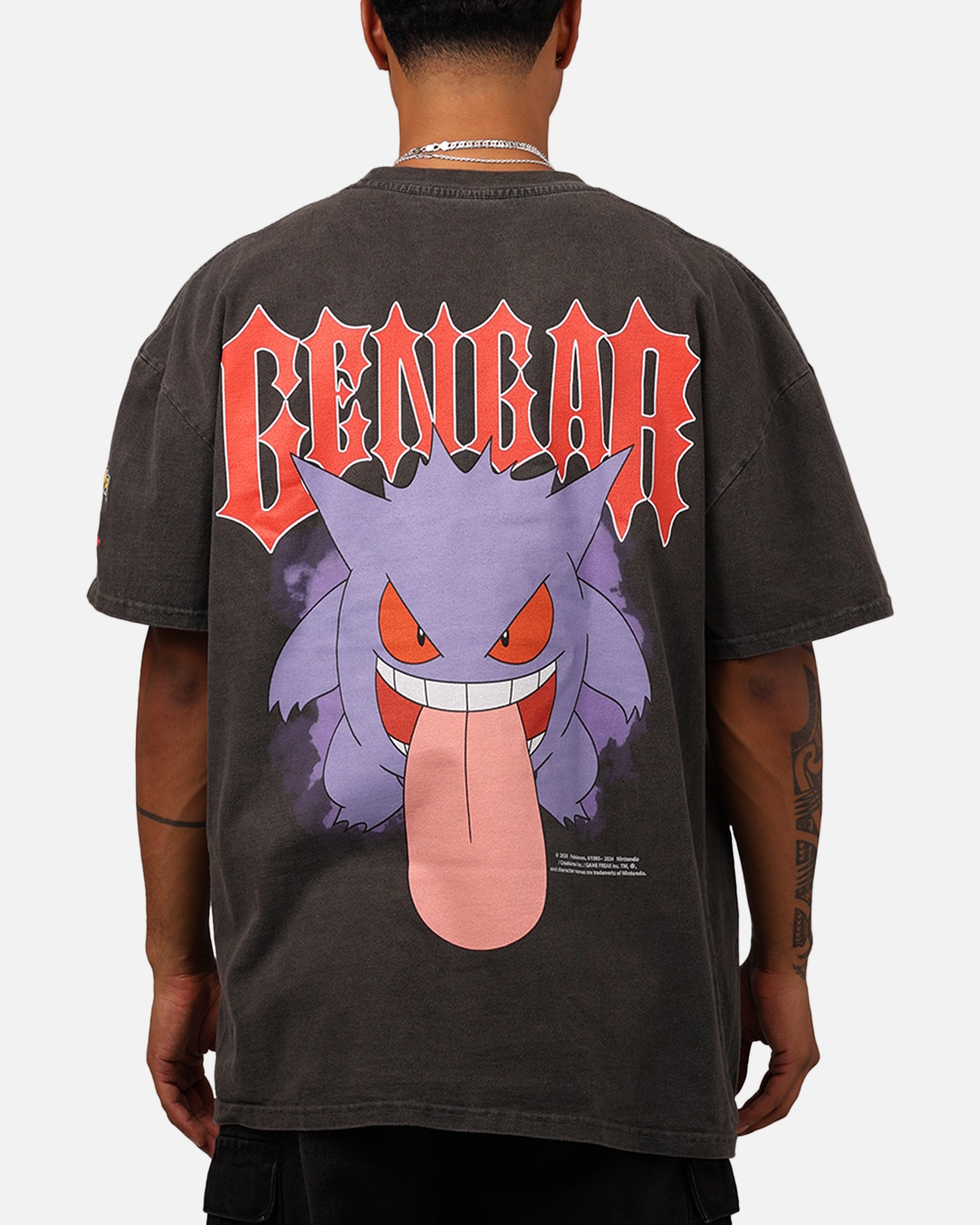 Pokémon By Loiter Gengar Heavyweight T-Shirt Black Wash、mySite、zt4zffjzw