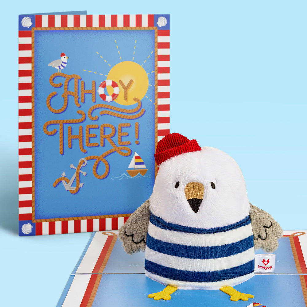 'Ahoy There' Plushpop Card、mySite、solidvoid