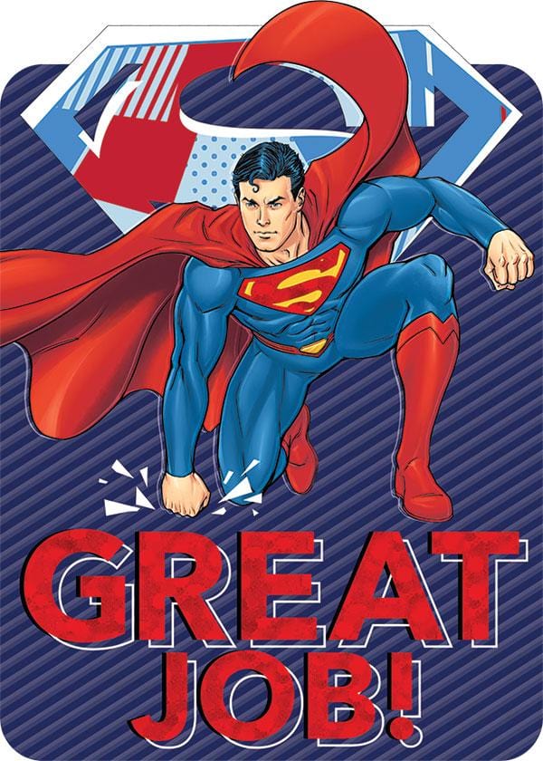  Note Card - Superman Great Job Foil、mySite、ghnorth