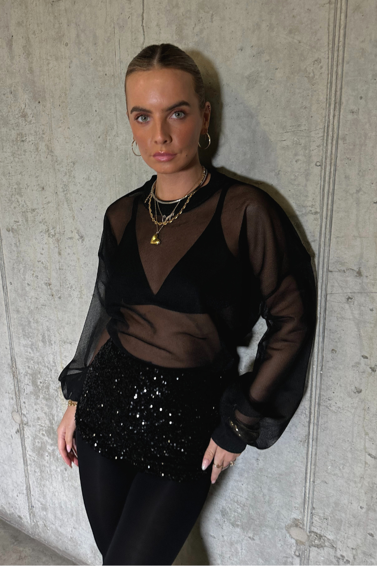 Black Sequin Hot Pants、mySite、solidvoid