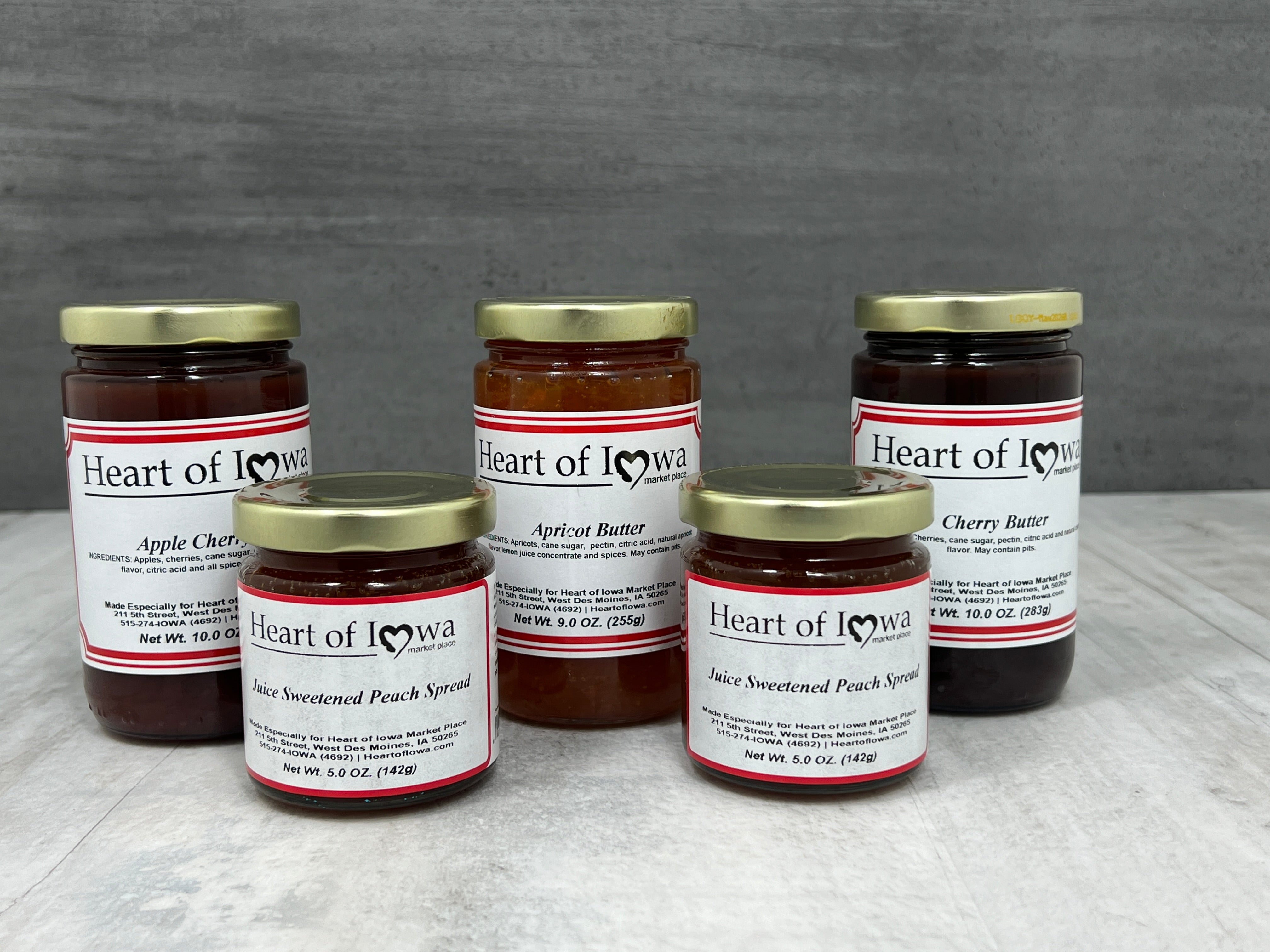 Heart of Iowa Butters & Spreads、mySite、garagedoors4me