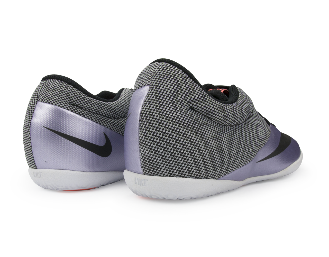 Nike Men's MercurialX Pro Indoor Soccer Shoes Urban Lilac/Black/Bright Mango Lilas Urban、mySite、noshort