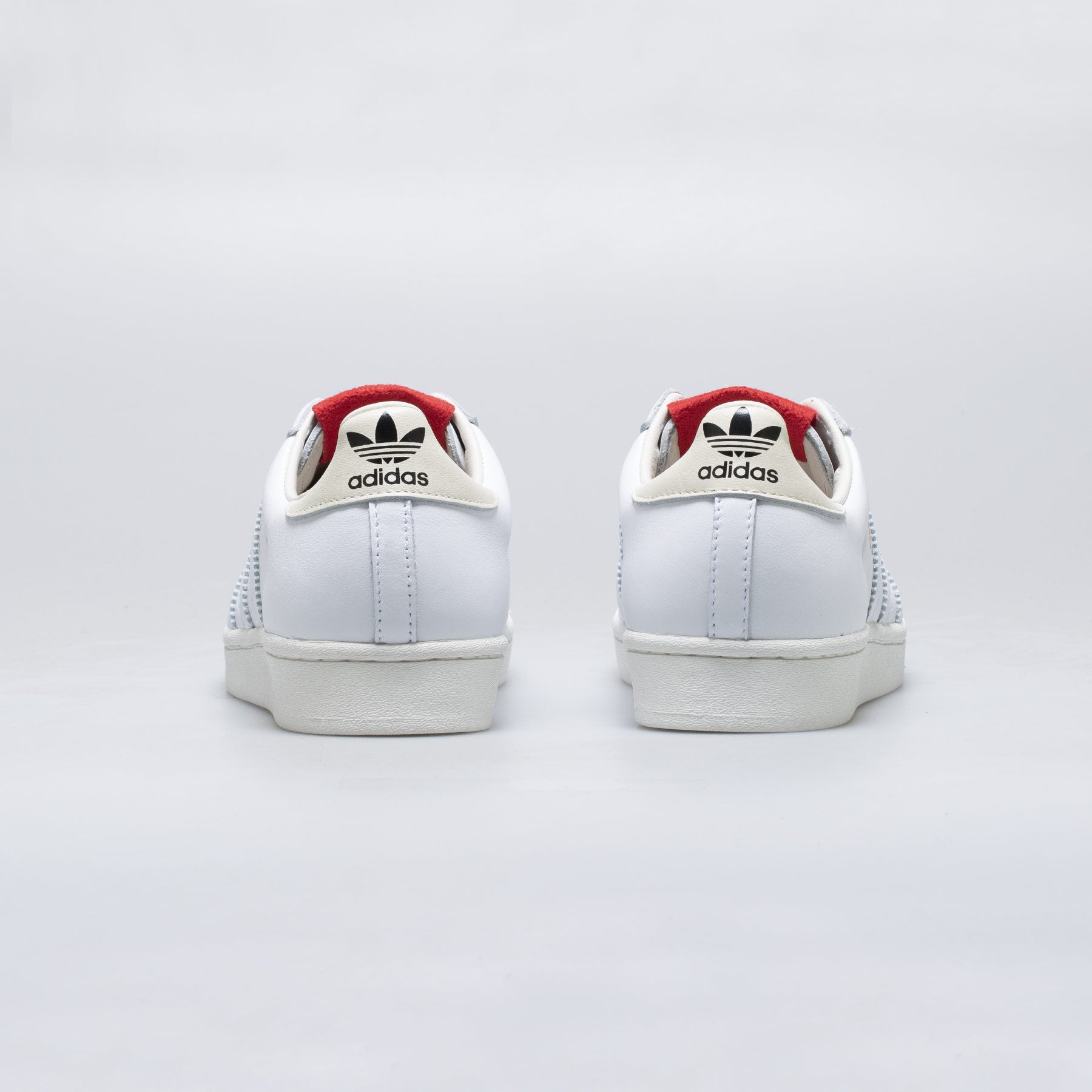 424 Shell-Toe Mens Lifestyle Shoe - White/Red、mySite、dreamappss