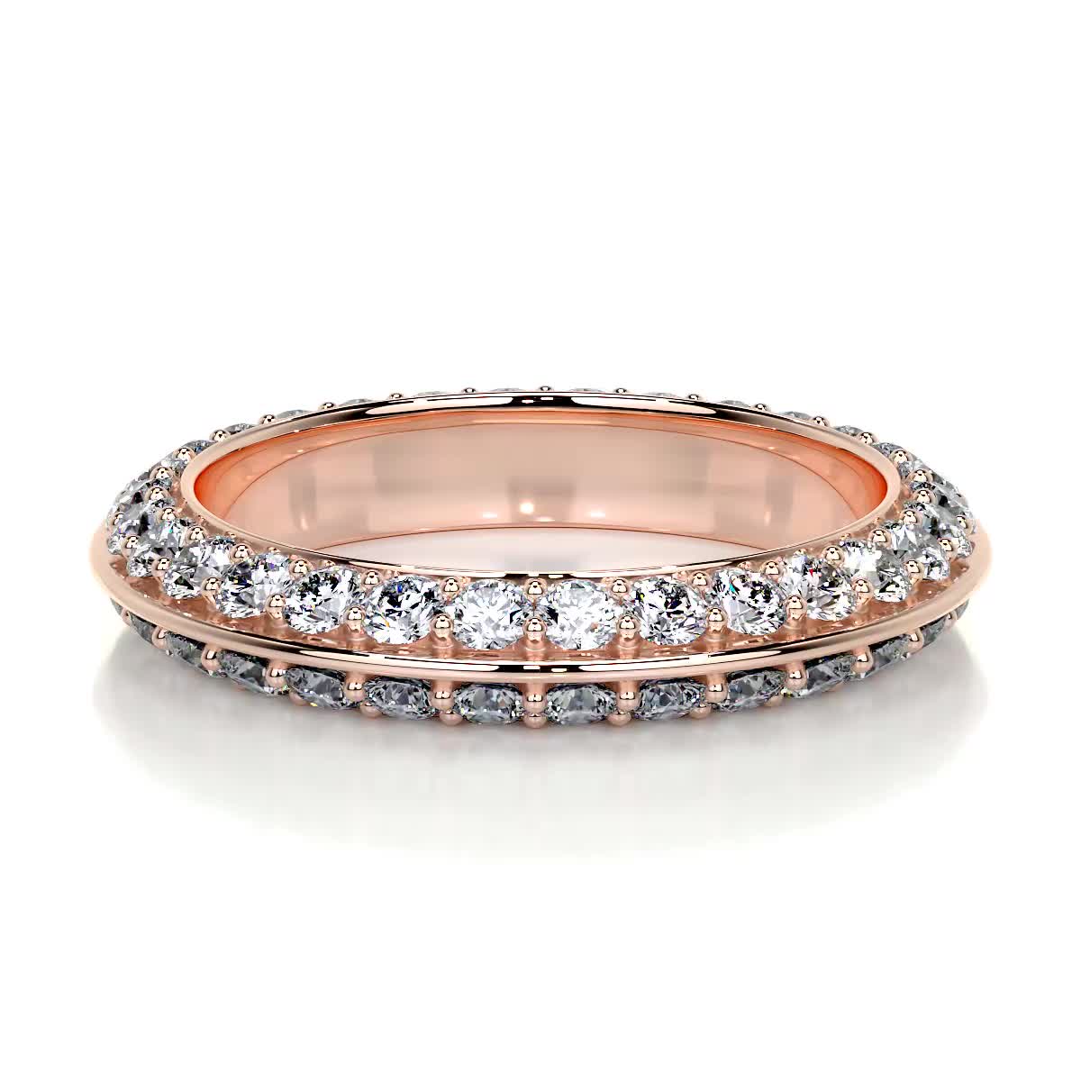 Eliana Wedding Ring (0.50 Carat) -14K Rose Gold、mySite、hinf8tx79