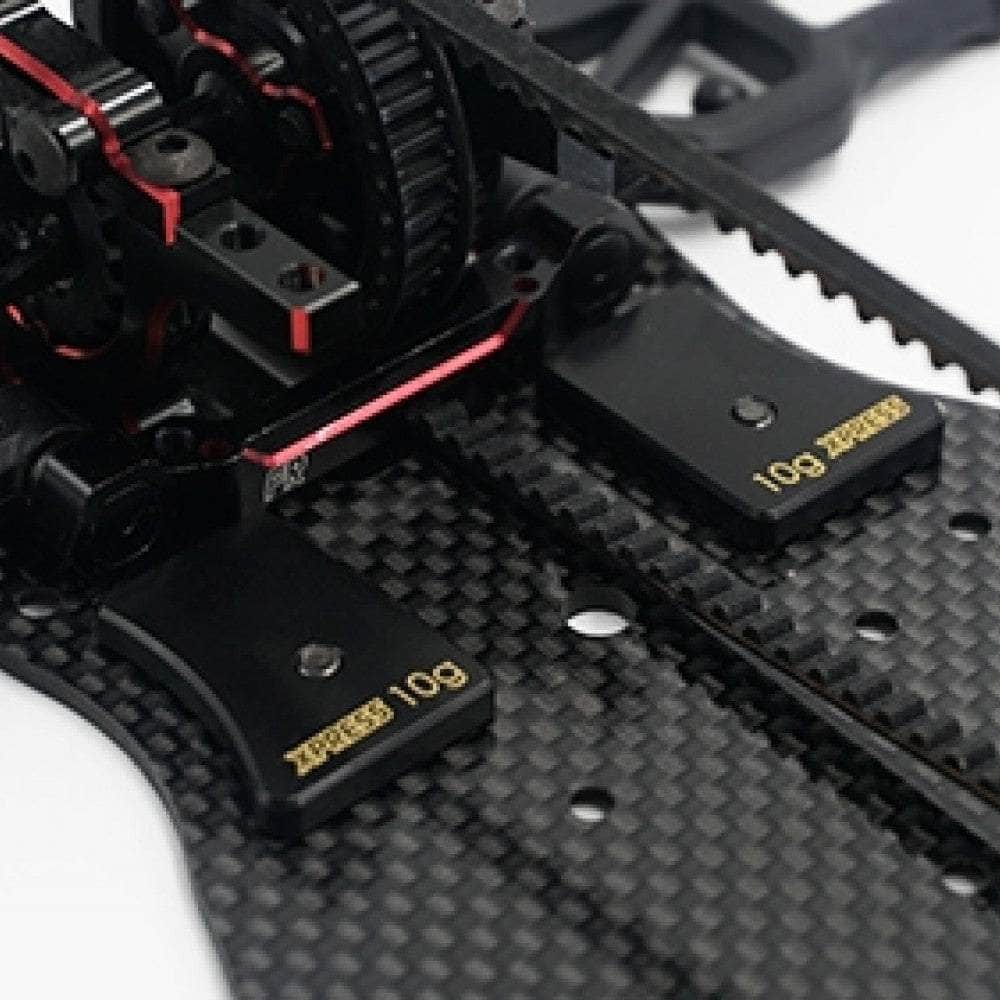  XP-10242, Brass Chassis Balancing Weights 10g 5g 4pcs For Execute Touring、mySite、merchandisen