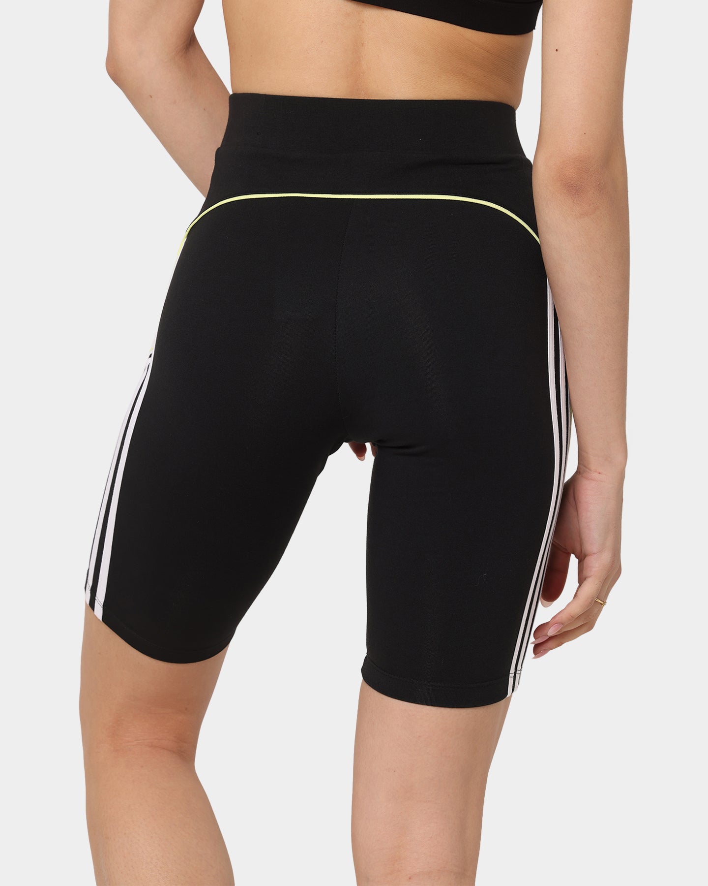 Adidas Women's Contrast Bike Shorts Black、mySite、zt4zffjzw