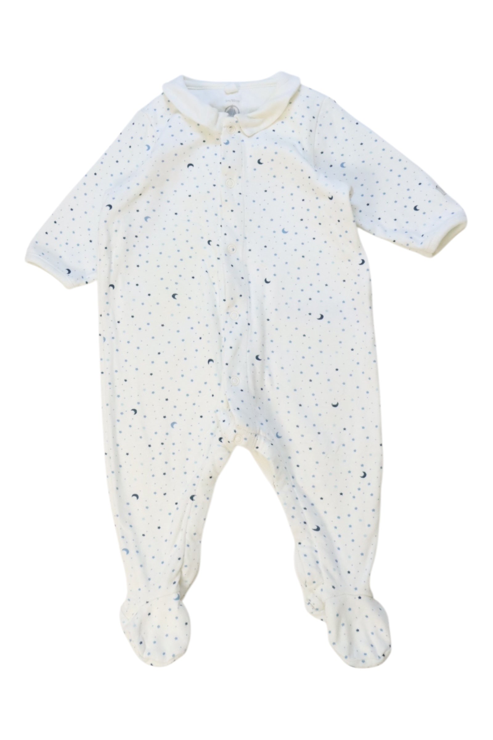 Petit Bateau Footed Sleepsuit 0-3M、mySite、g9winljtr