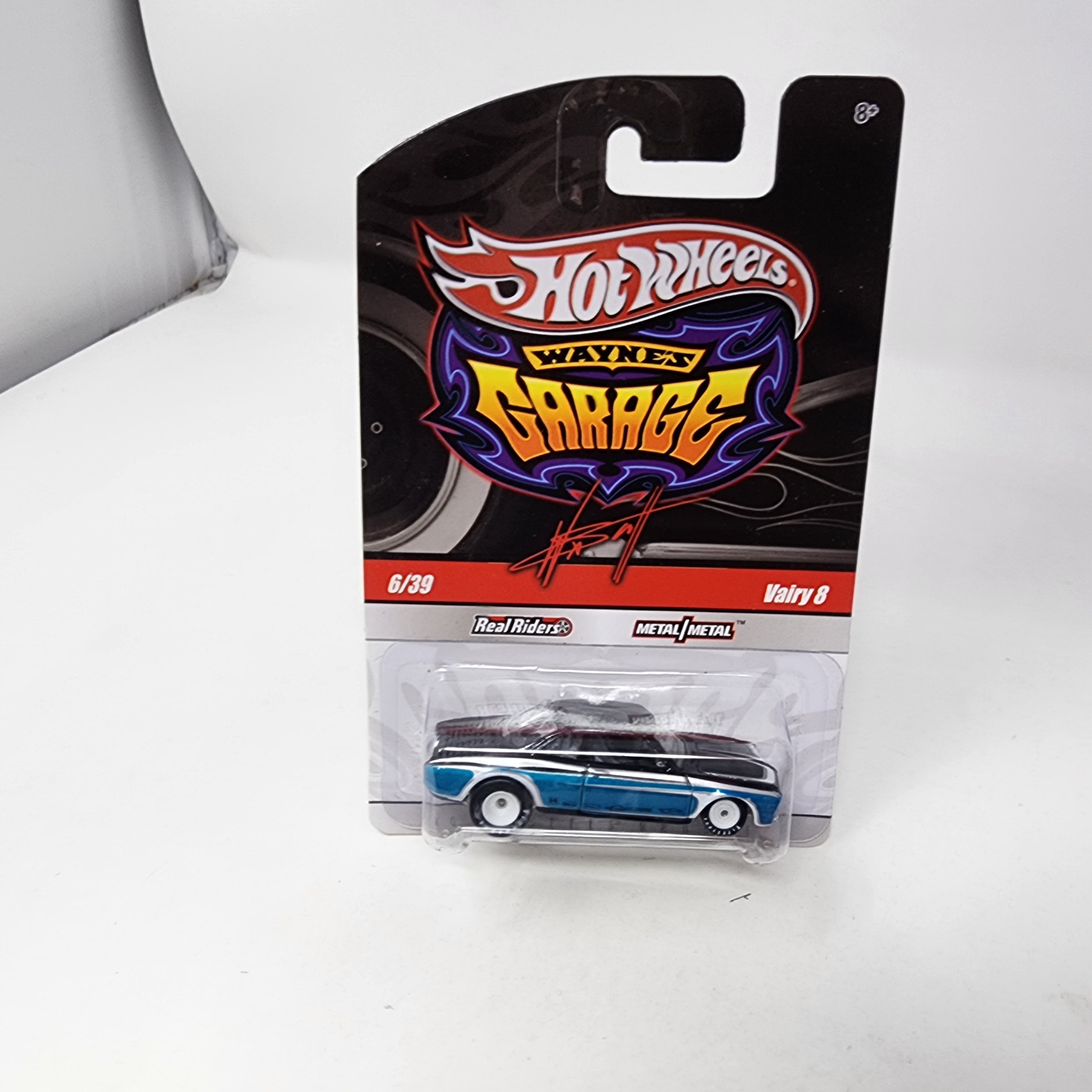 Vairy 8 * Black/Blue * Hot Wheels Garage Wayne's、mySite、hgirdovlk