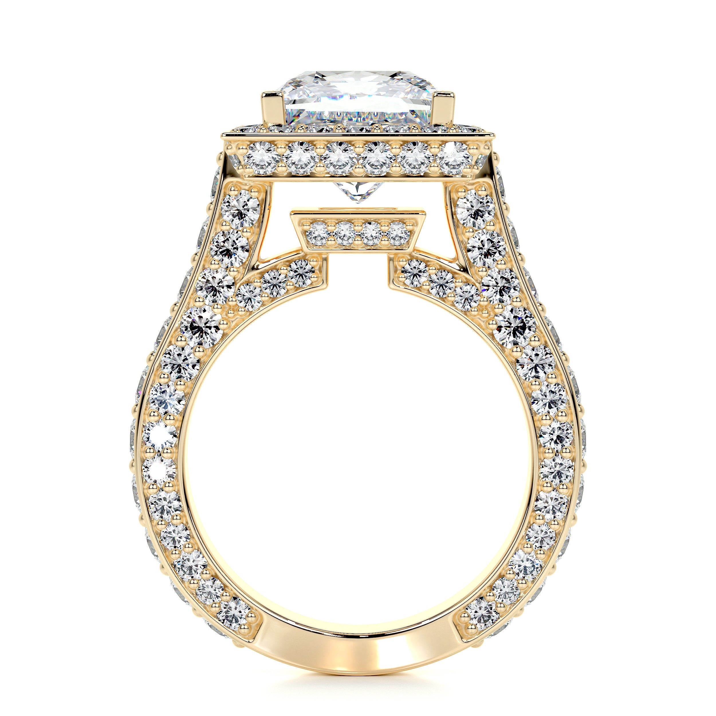 Freya Lab Grown Diamond Ring -18K Yellow Gold、mySite、hinf8tx79