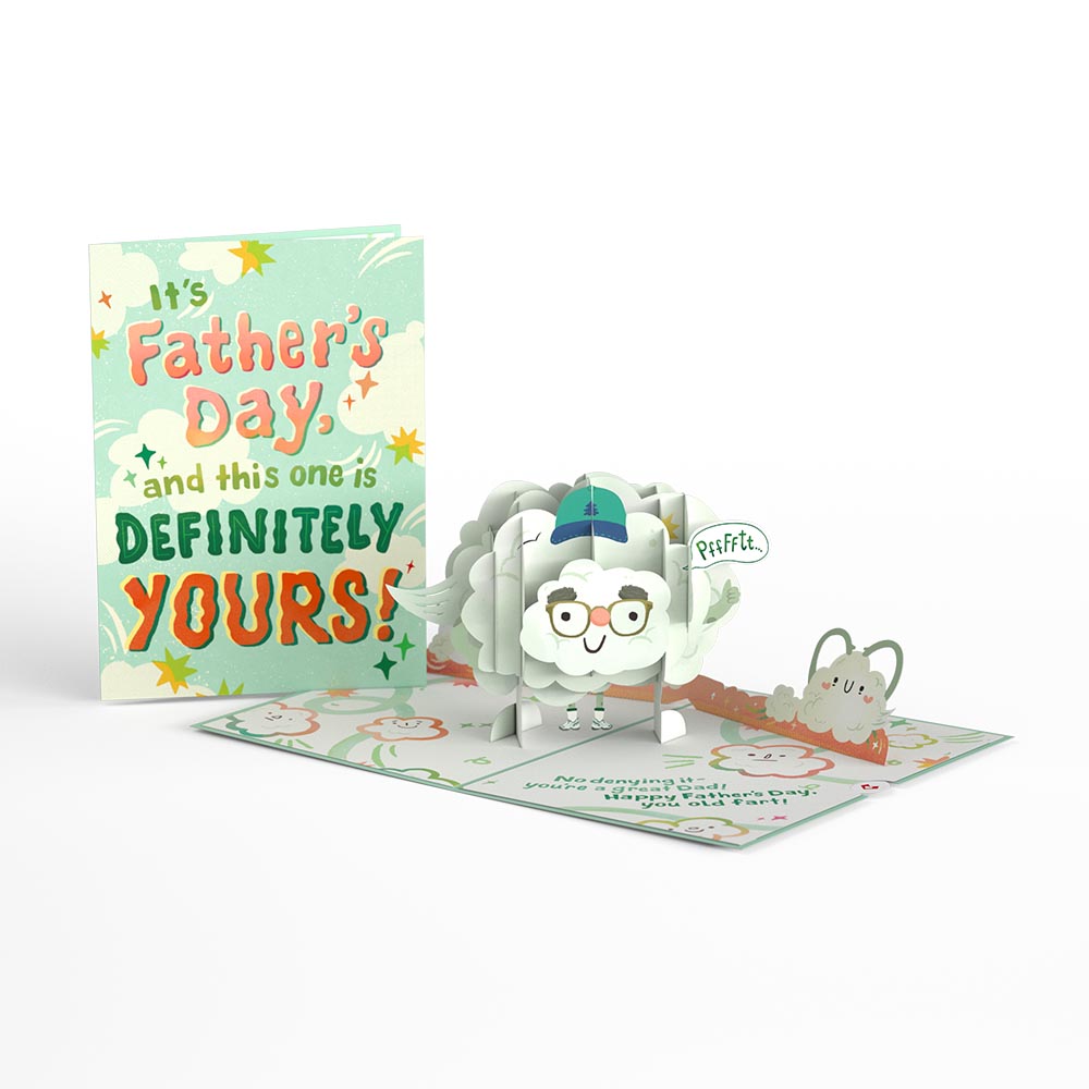 Old Fart Father’s Day Pop-Up Card、mySite、solidvoid