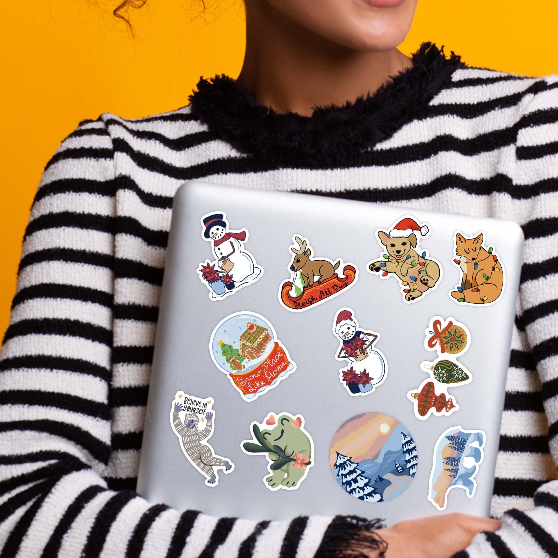  Winter Fun Stickers 11 Pack、mySite、ghnorth