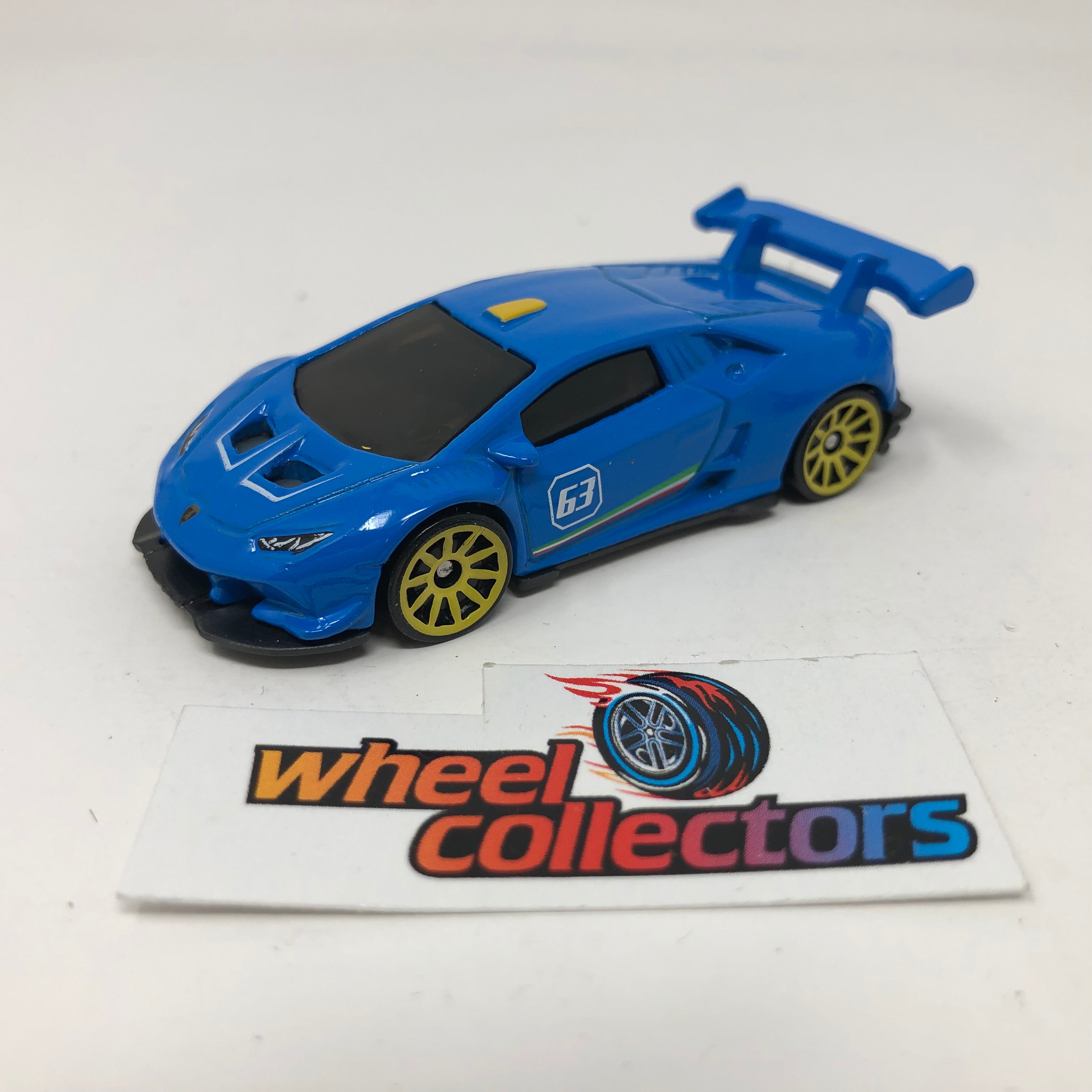 Lamborghini Huracan LP 620-2 Super Trofeo * Blue * Hot Wheels Loose 1:64 Scale、mySite、hgirdovlk
