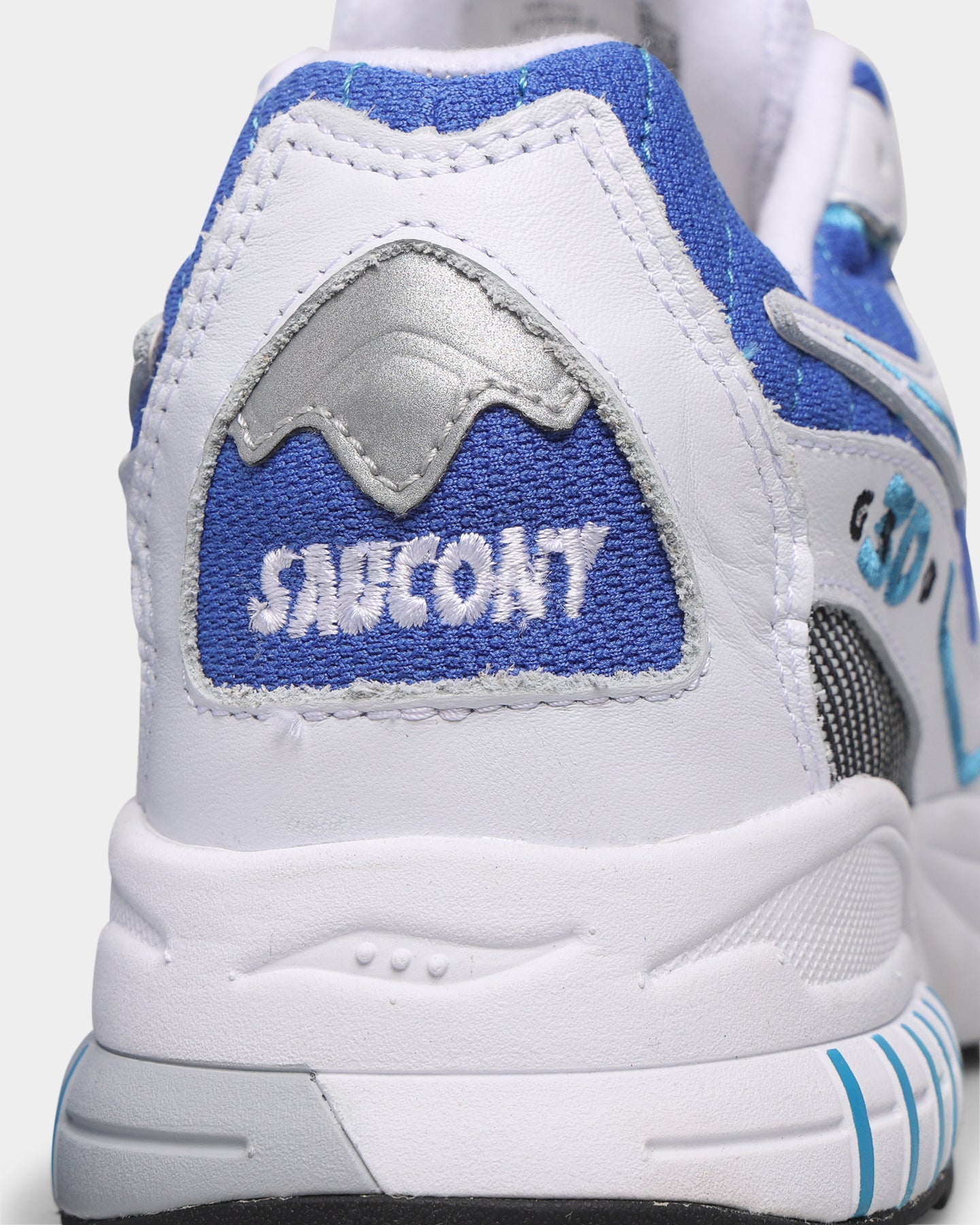 Saucony 3D Grid Hurricane White/Royal、mySite、zt4zffjzw
