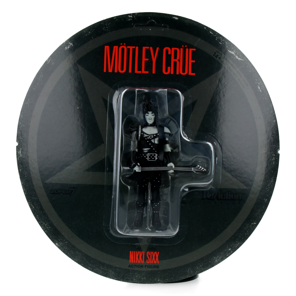  Nikki Sixx (Shout at the Devil - Black & White) - Motley Crue - ReAction Figures、mySite、greenlandpopulation