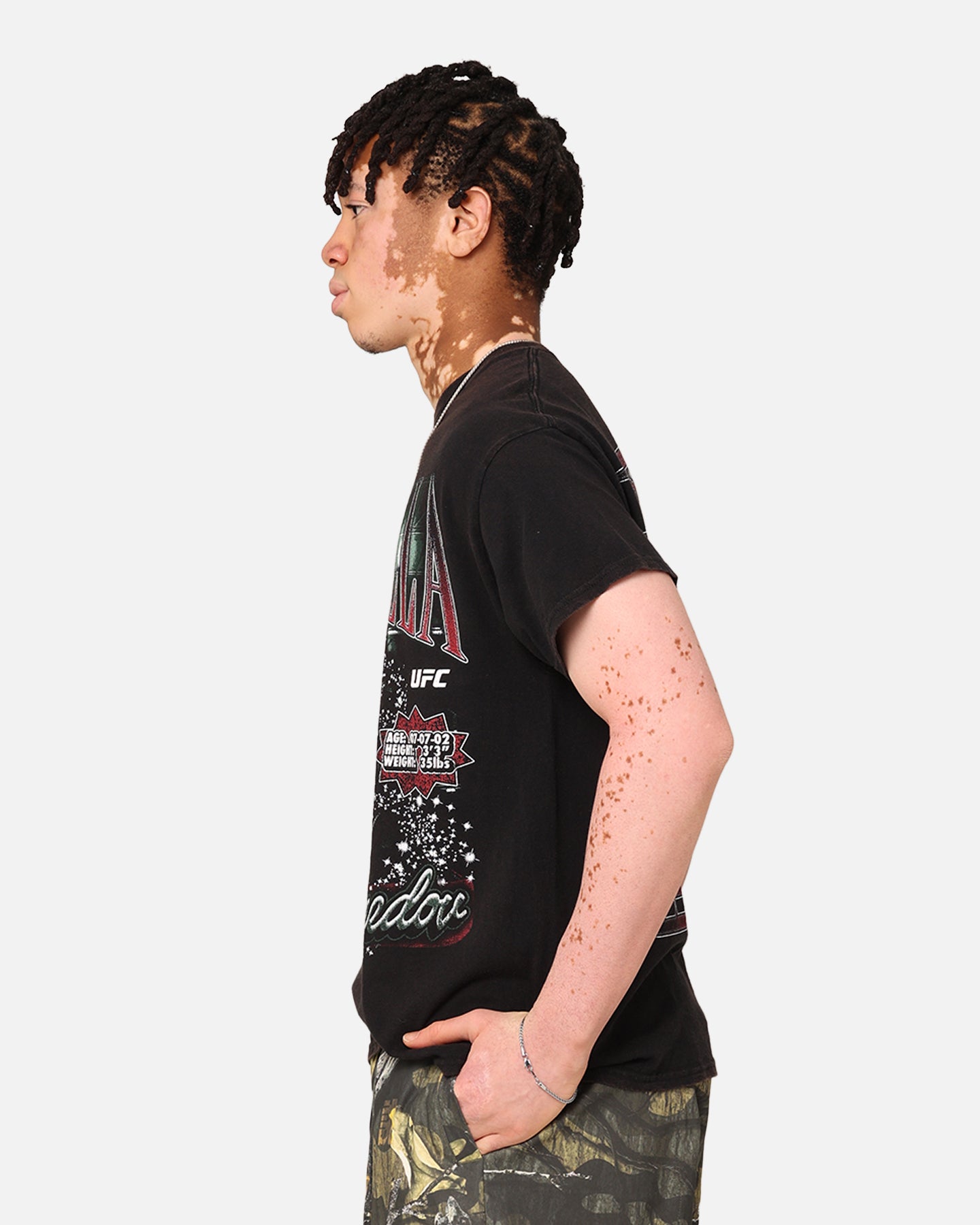 UFC By Goat Crew Hasbulla Vintage T-Shirt Black Wash、mySite、zt4zffjzw