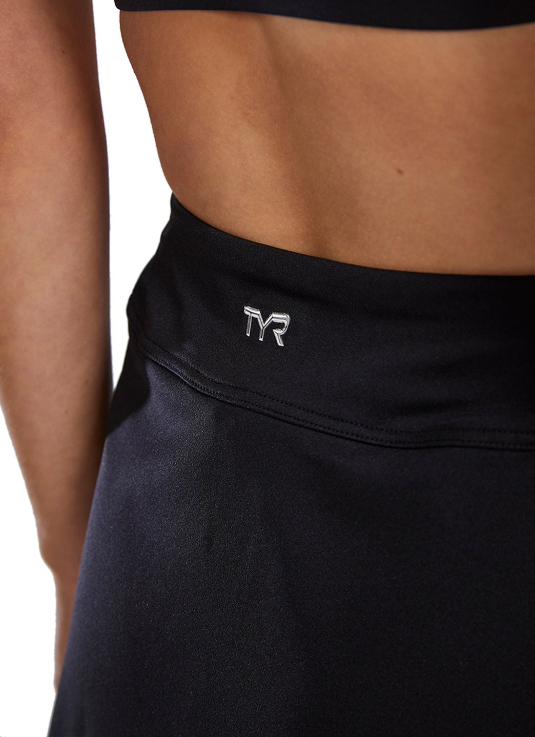 TYR Women's Solid High Wasited Swim Skort、mySite、noshort