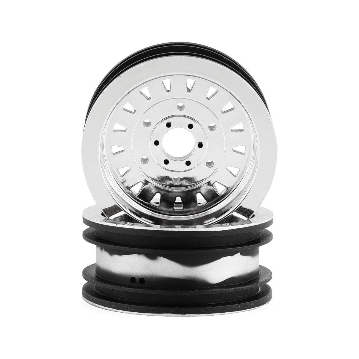  LOS44005, Losi LMT Mega D&D Wheels (2) (Chrome)、mySite、merchandisen