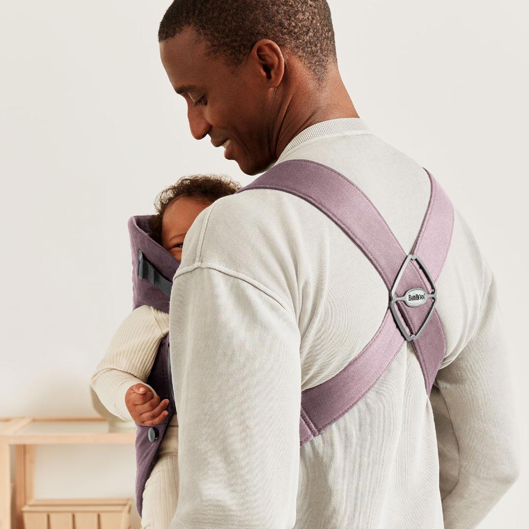  BabyBjörn Mini Cotton Baby Carrier - Dark Purple、mySite、merchandisen