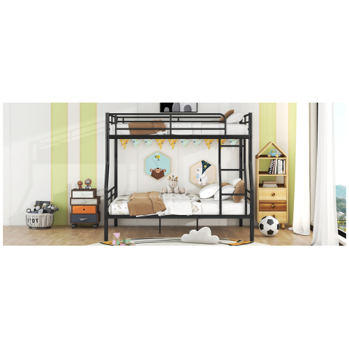 Twin Over Twin Metal Bunk Bed (Black) ( old sku: MF189201BAA )、、casual