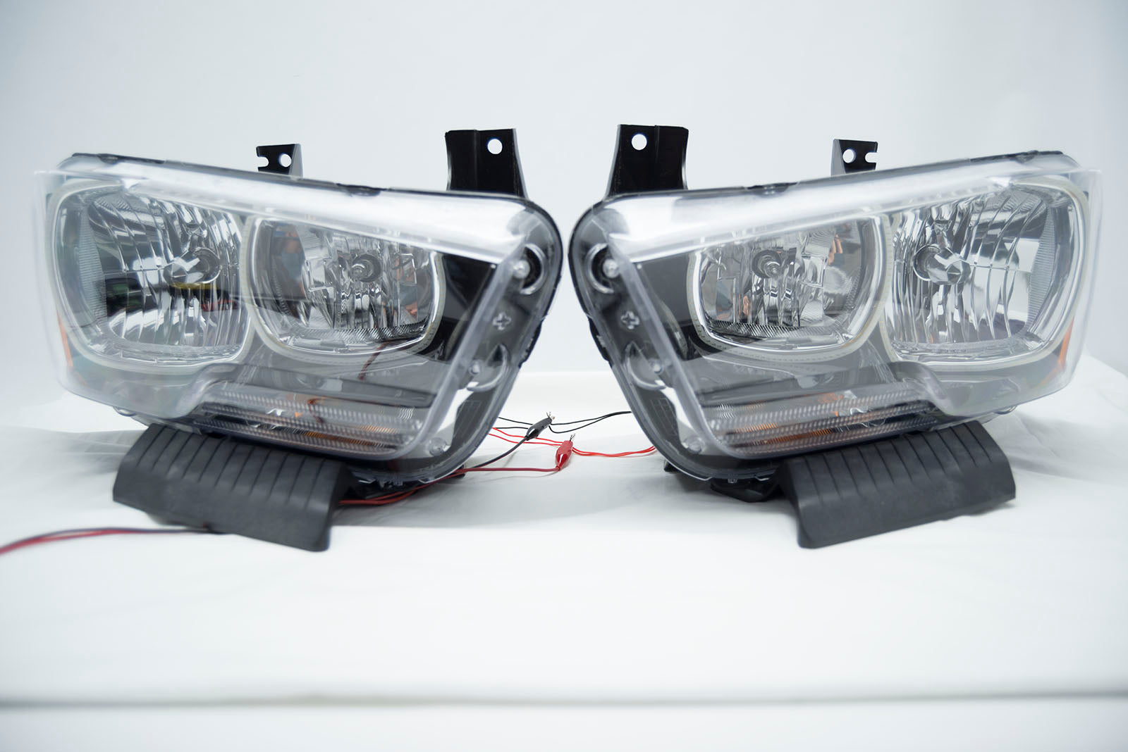 2011-2014 Dodge Charger Headlights - ORACLE Green LED Halo Kit Pre-Installed、mySite、nflplayoffbracketp