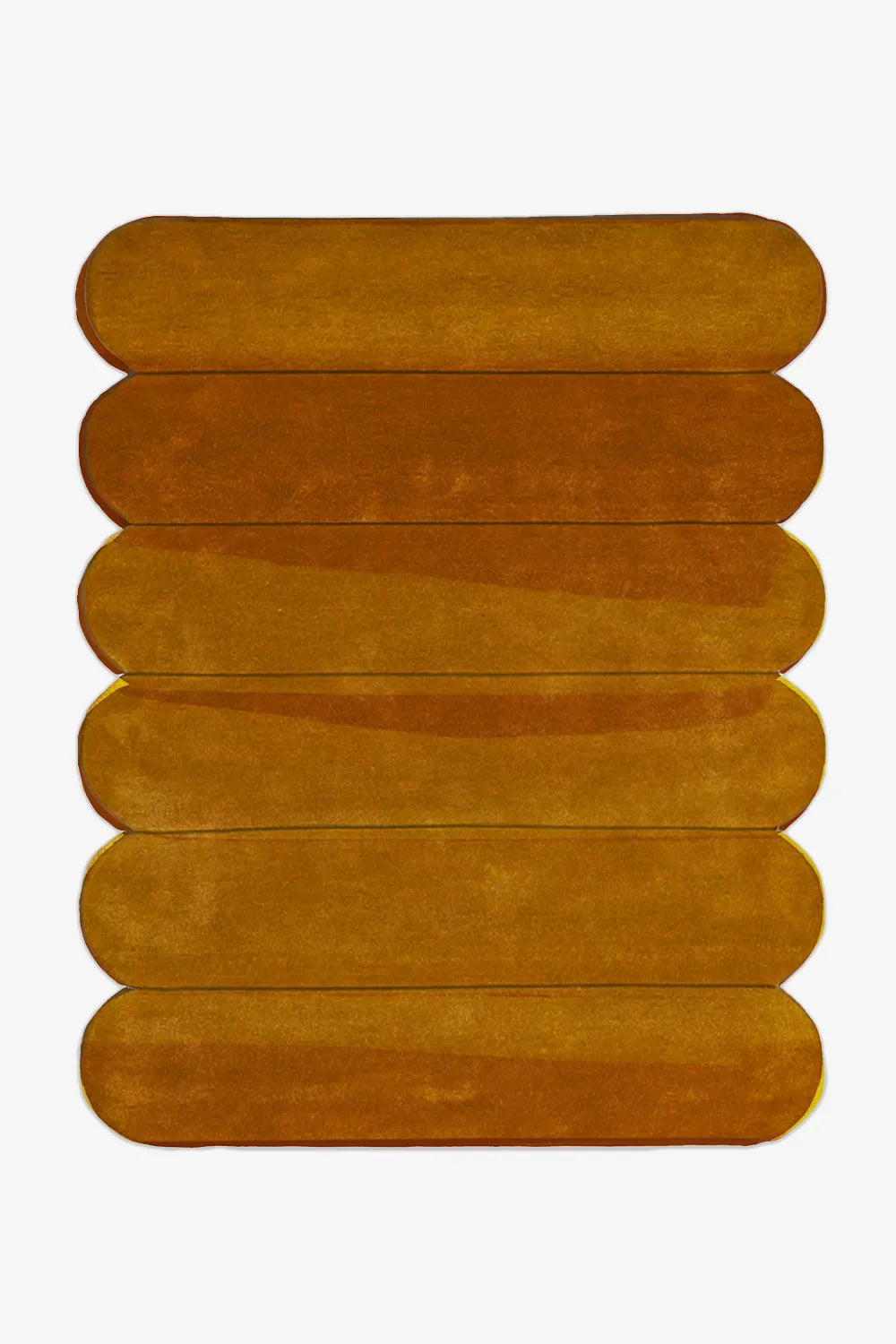 Temple Steps Scalloped Hand Tufted Wool Rug、mySite、gigharbornorthrealestate