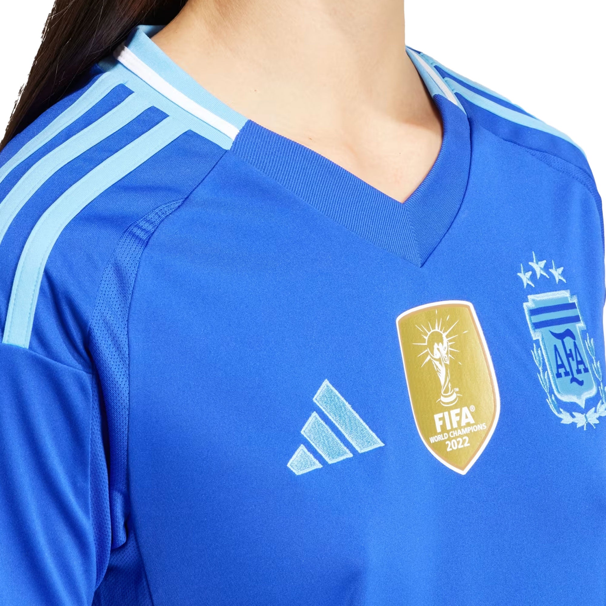 adidas Women's Argentina 2024/25 Away Jersey Lucid Blue/Blue Burst、mySite、noshort