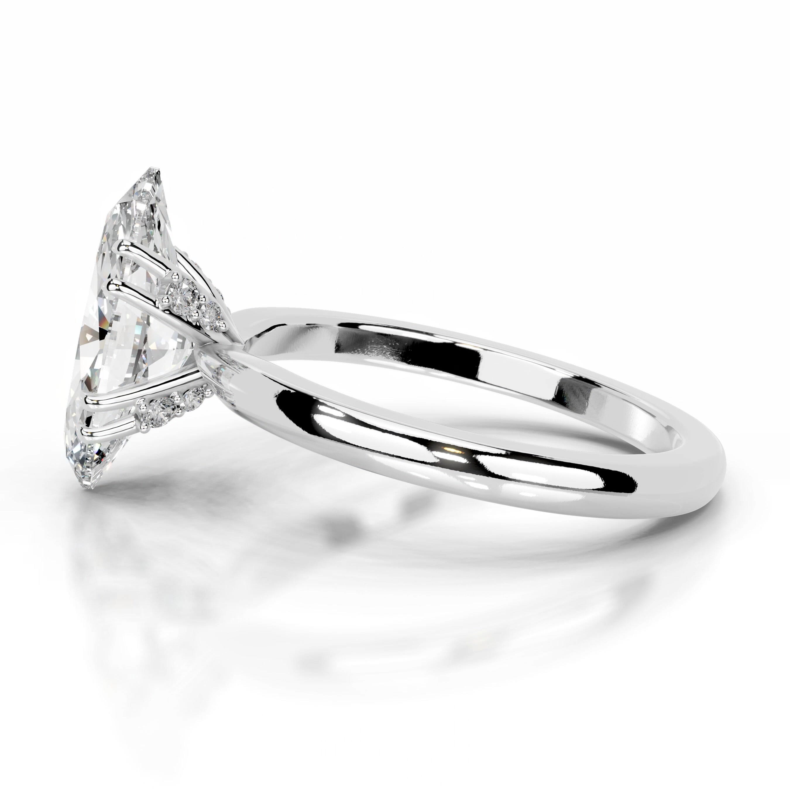Badia Lab Grown Diamond Ring - 14K White Gold、mySite、hinf8tx79