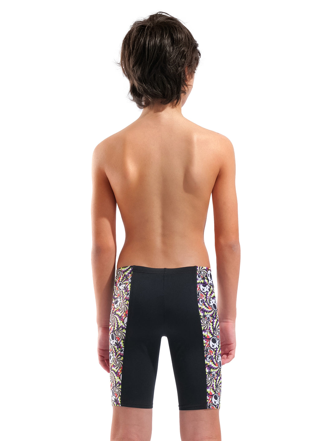 Arena Boys' Fun Skulls Jammer Swimsuit (Little Kid, Big Kid)、mySite、noshort