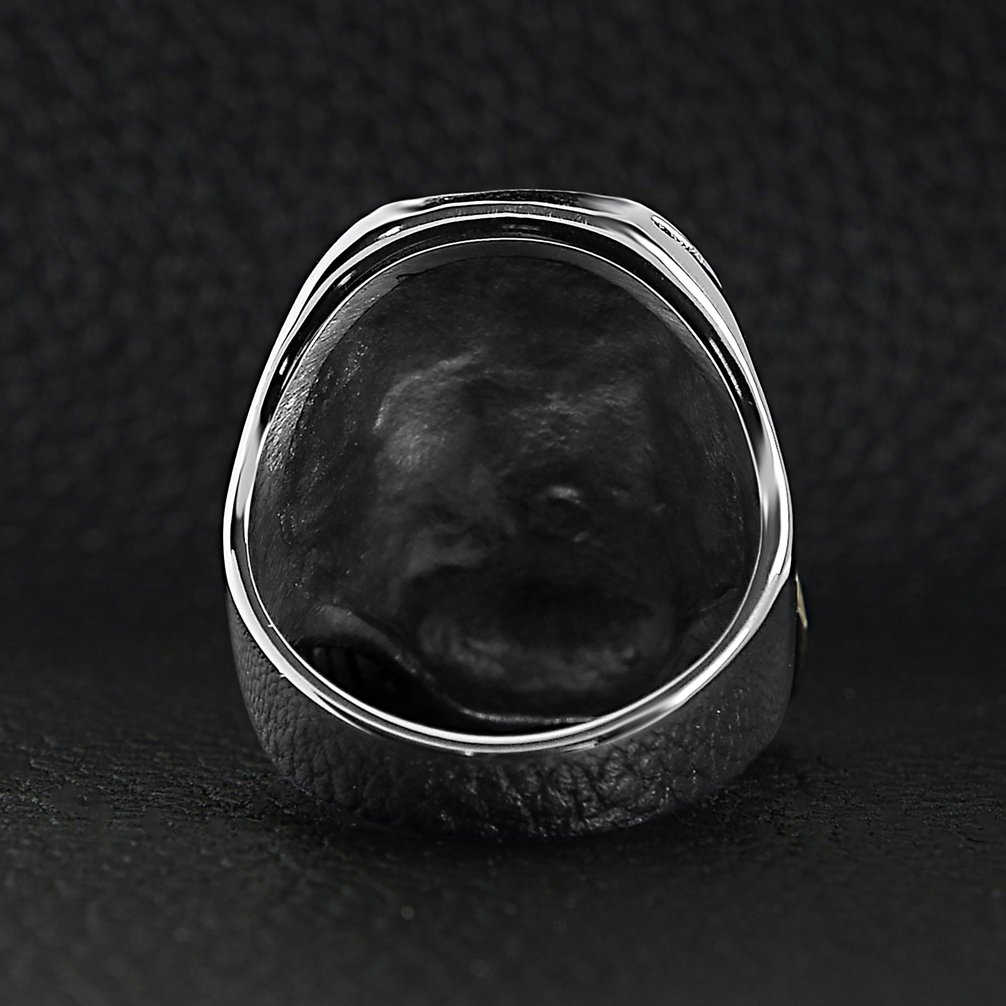 Stainless Steel Gas Mask Skull Ring / SCR4106、mySite、dreamappss