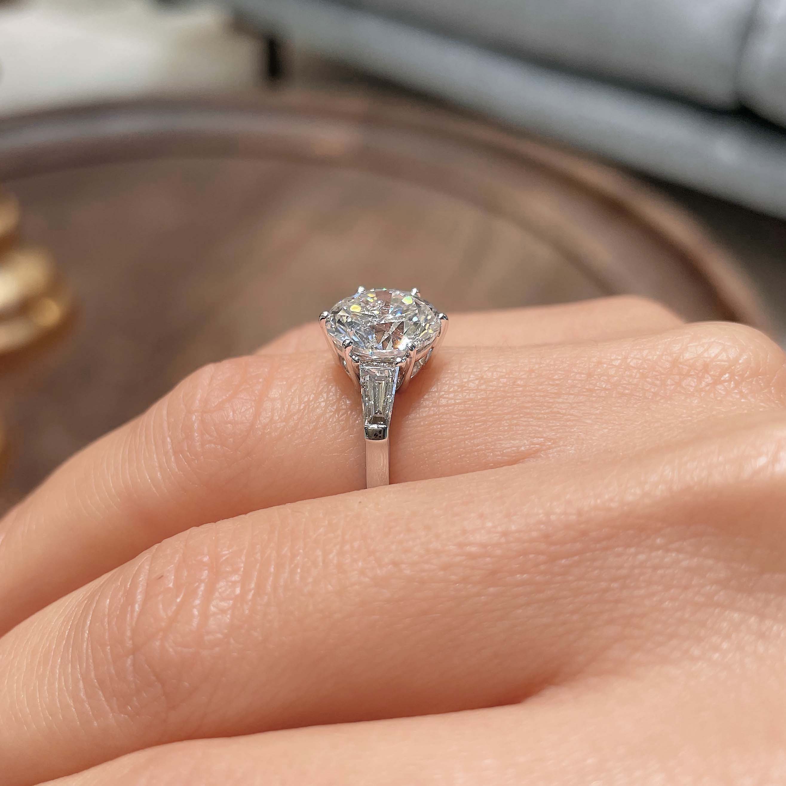 Skylar Diamond Engagement Ring -14K White Gold、mySite、hinf8tx79