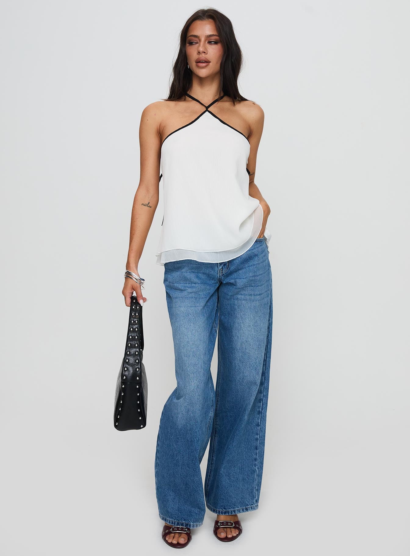 Rafaella Halter Top Cream、mySite、solidvoid