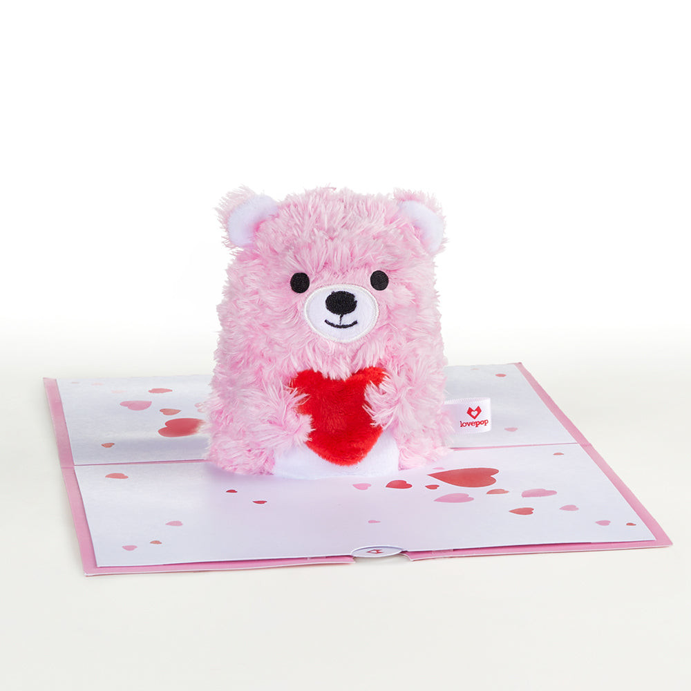 'You Make Me Beary Happy' Plushpop Card、mySite、solidvoid