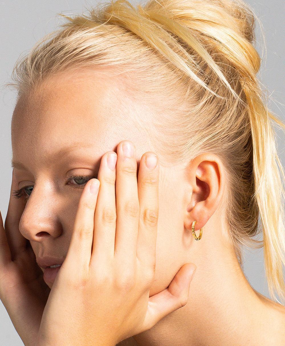 Lilja Creole Multi 18ct Gold Plated、mySite、botmansion