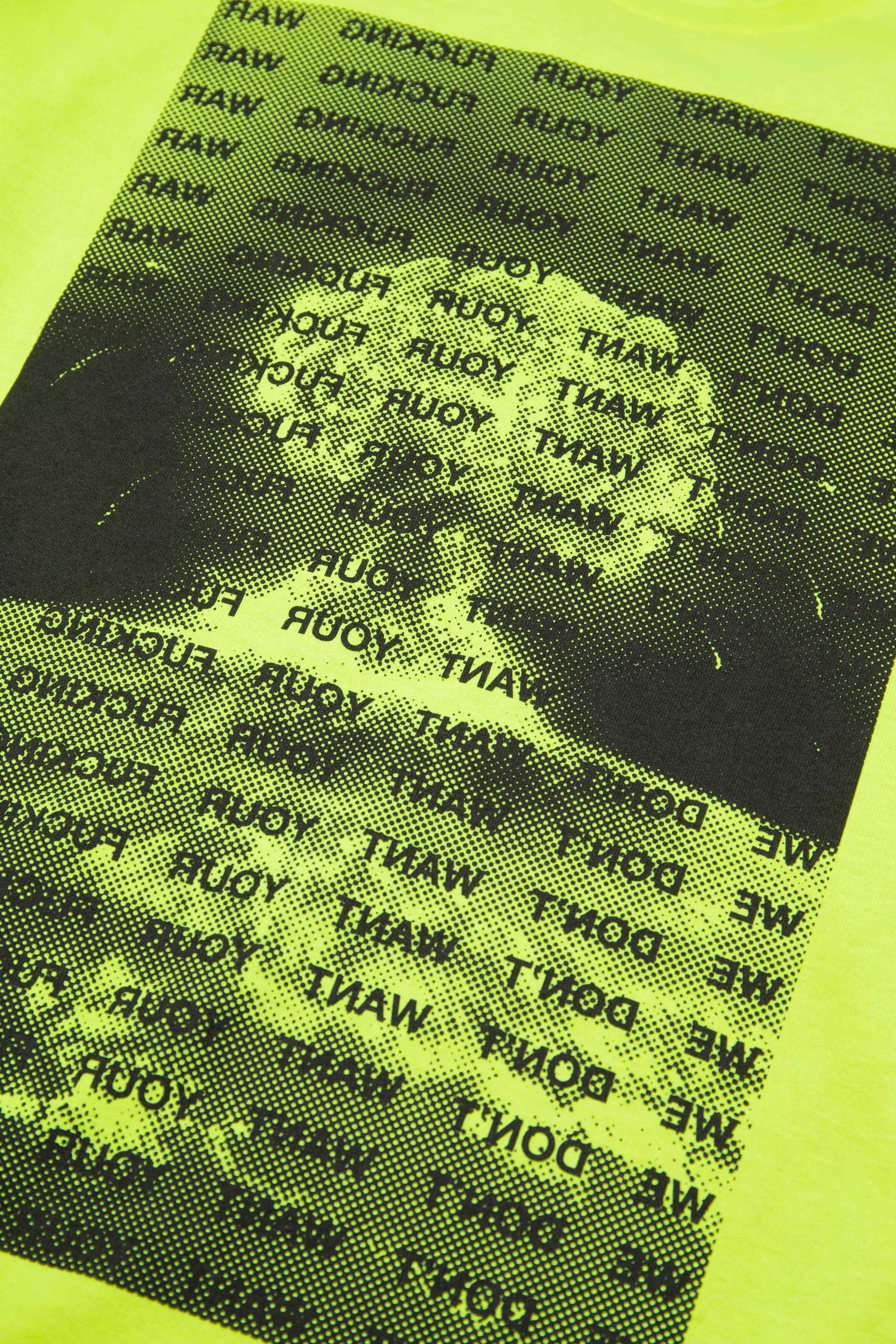 Ceasefire Mens Long Sleeve T-Shirt - Yellow/Black、mySite、dreamappss