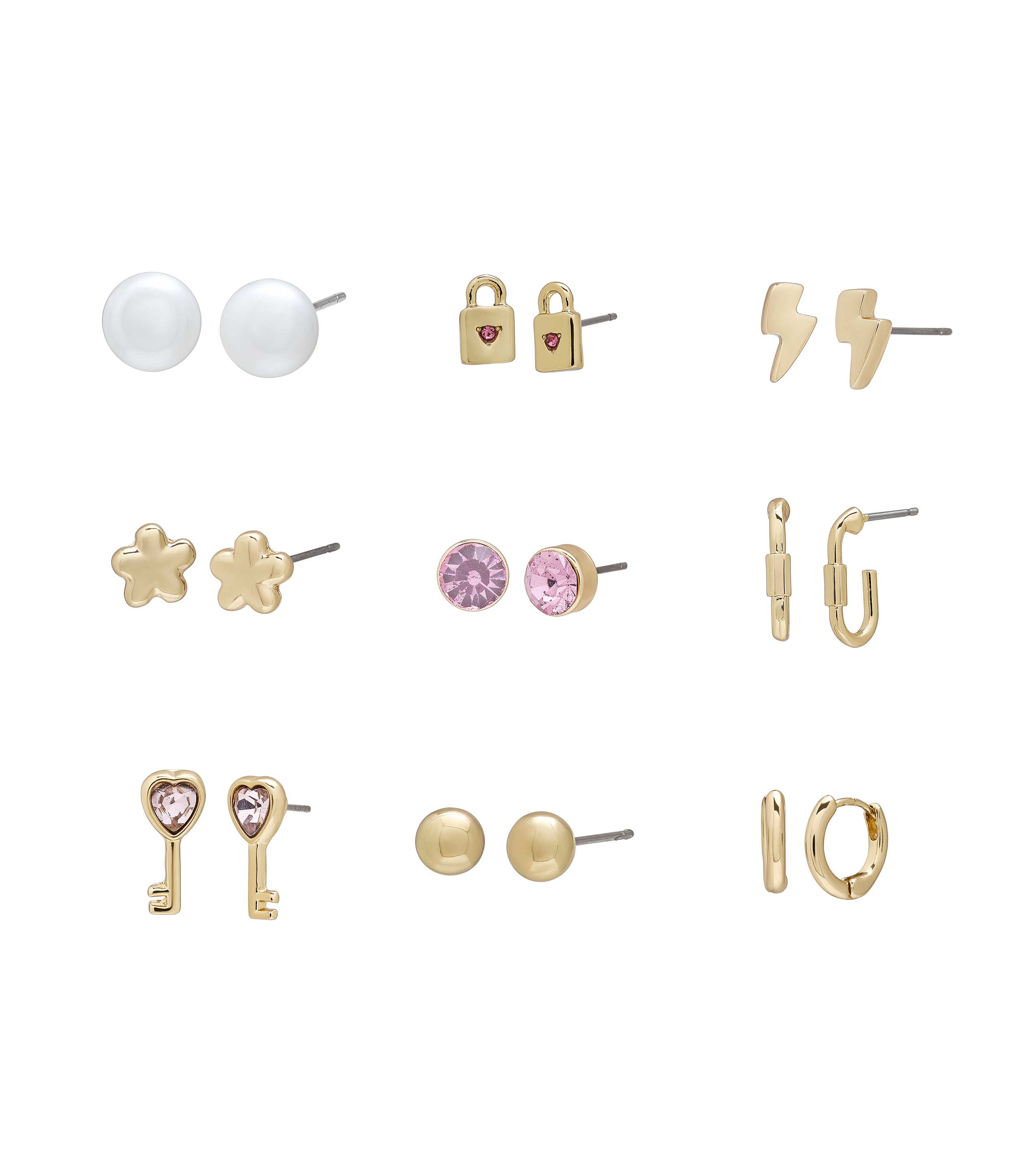 11 PC GARDEN STUDS PEARL GOLD、mySite、dreamappss