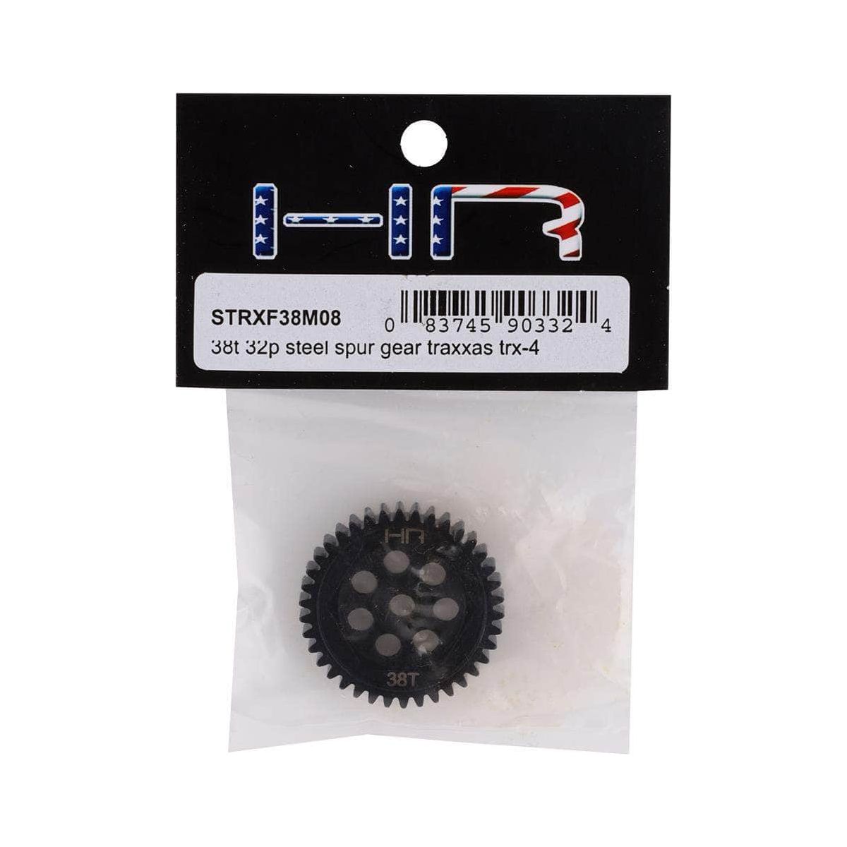  HRASTRXF38M08, Hot Racing Traxxas TRX4 32P Steel Spur Gear (38T)、mySite、merchandisen
