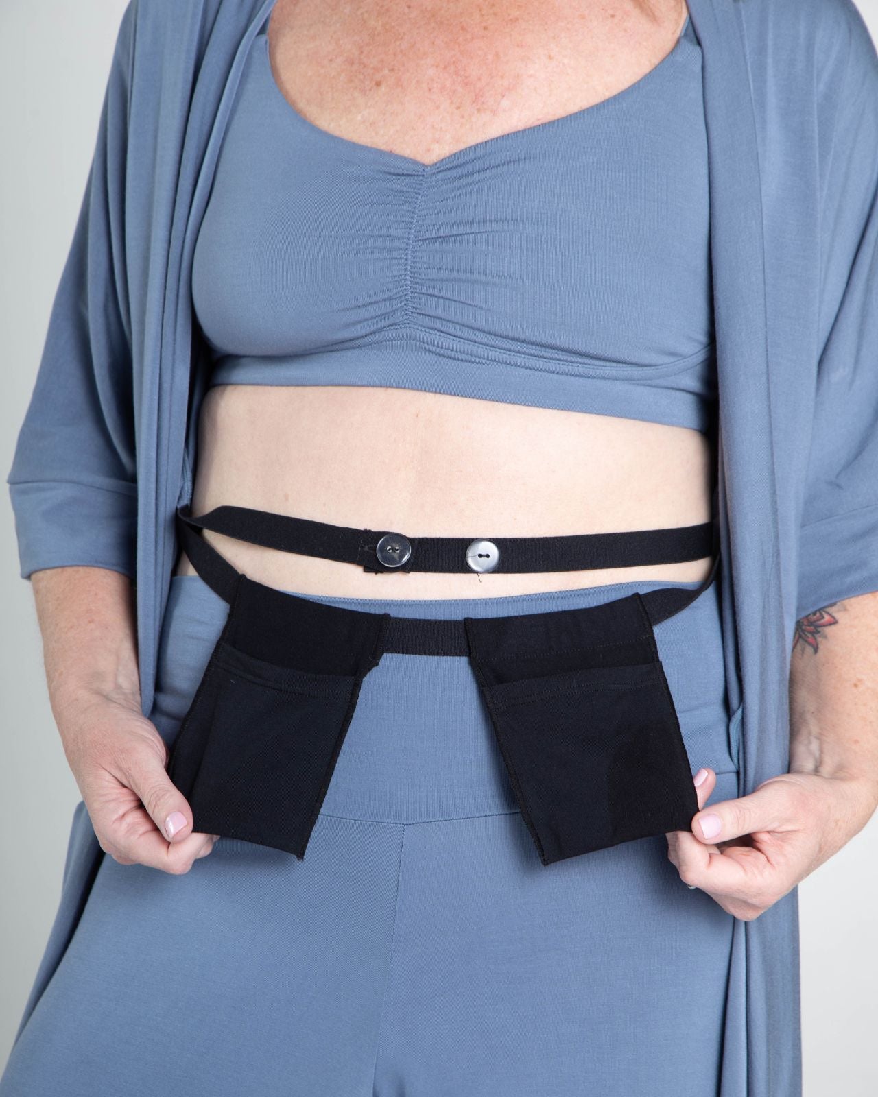 Miena Robe with Drain Management Belt、mySite、bengalsvssteelers