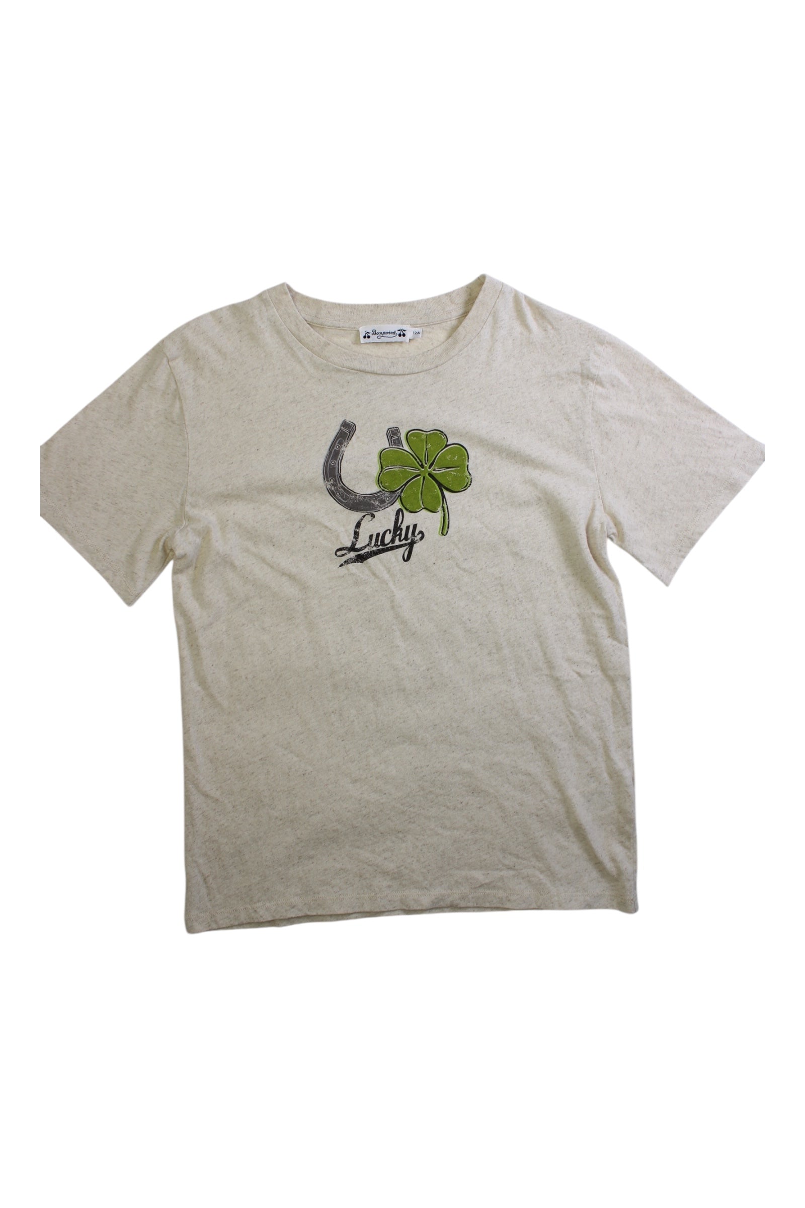 Bonpoint Lucky Clover T-Shirt 12Y、mySite、g9winljtr
