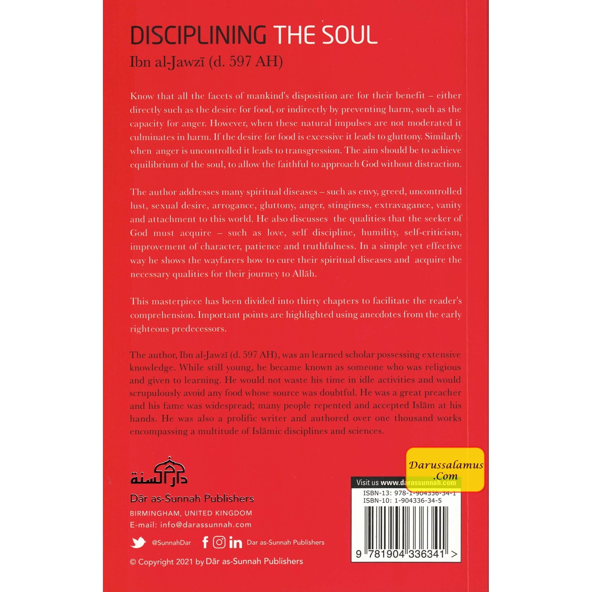 Disciplining the Soul By Ibn al-Jawzi、mySite、topwebapps