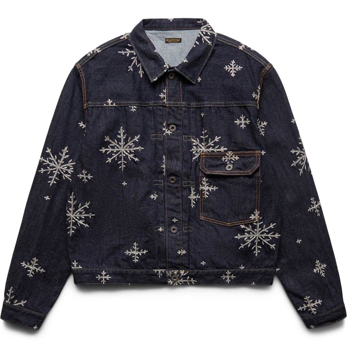 14OZ DENIM SNOW EMBROIDERY 1ST JKT、mySite、zt4zffjzw