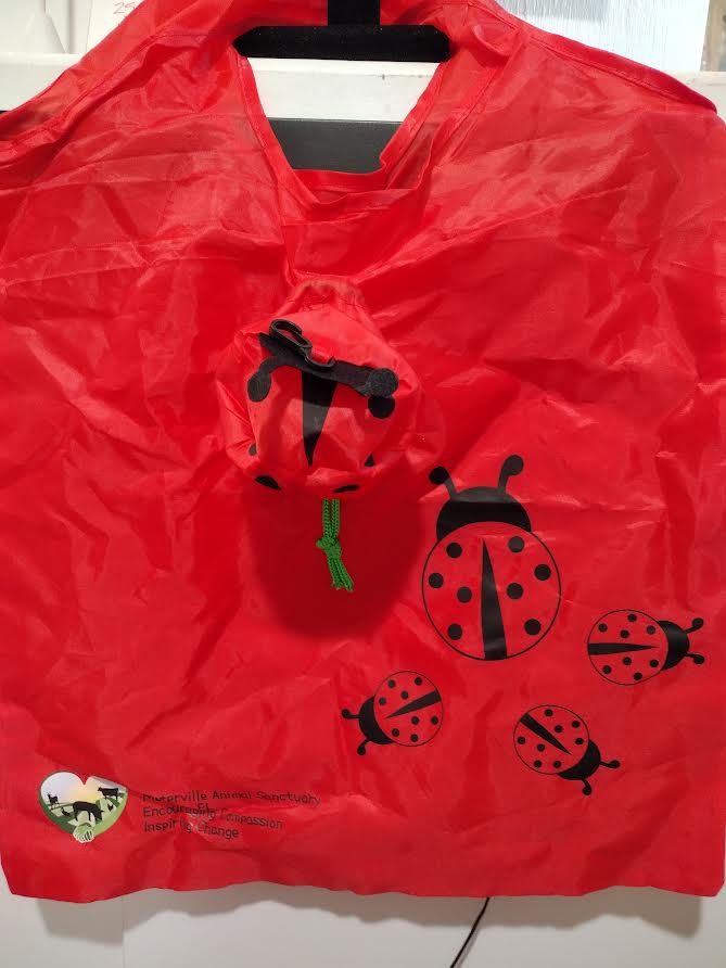 Reusable Waterproof Shopping Bags Pig Cow Honeybee Ladybug、mySite、g9winljtr
