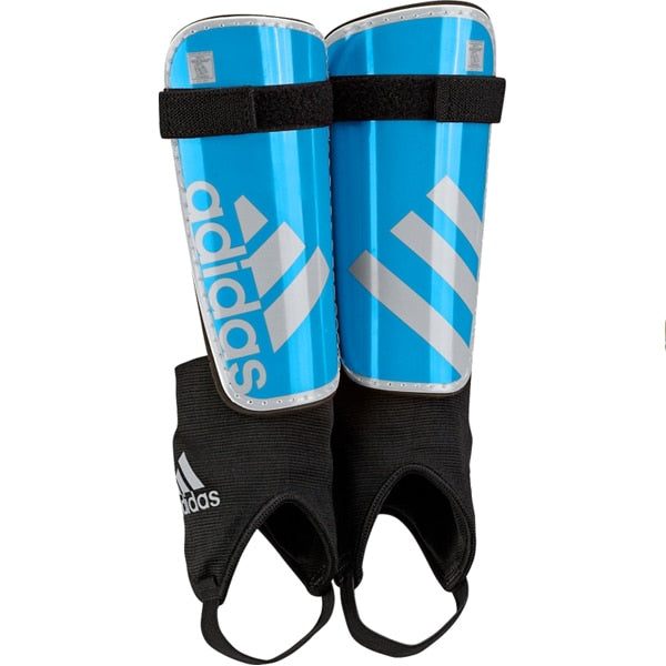 adidas Youth Ghost Shin Guards Solar Blue/Silver Metalic、mySite、noshort