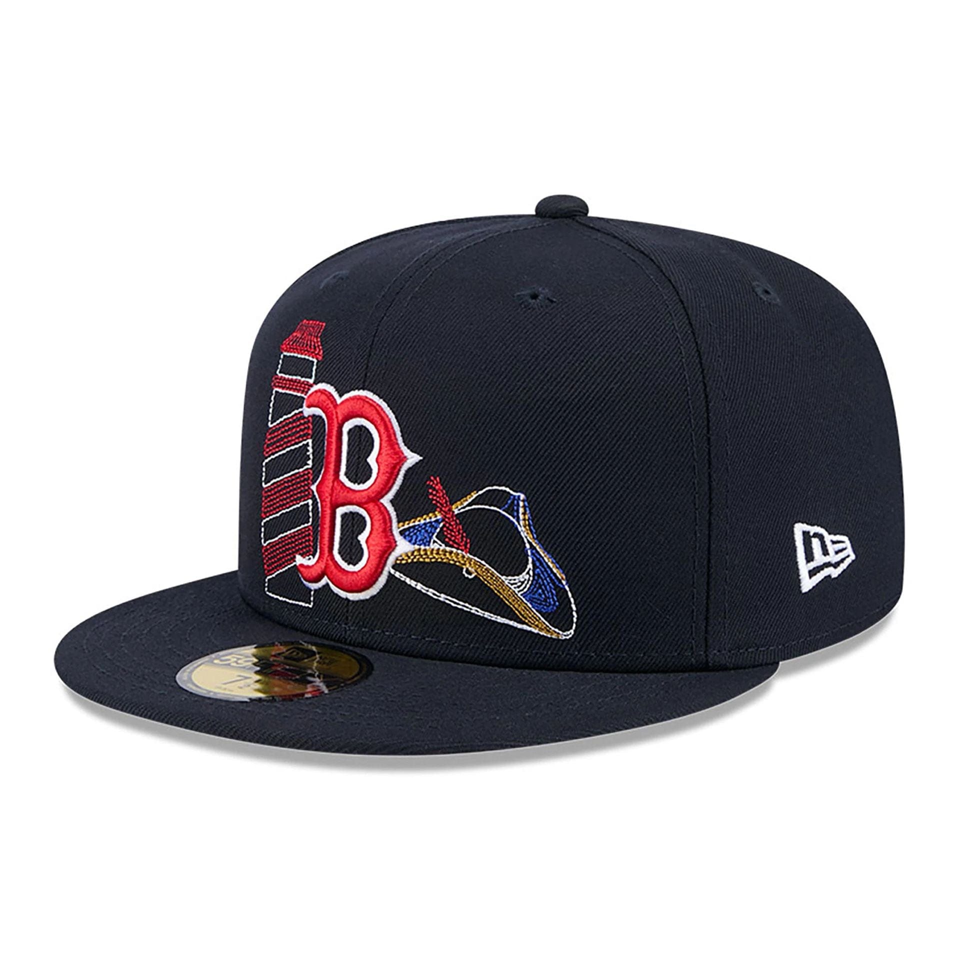 Boston Red Sox State Stitch Navy 59FIFTY Fitted Cap、mySite、vikingsvslions