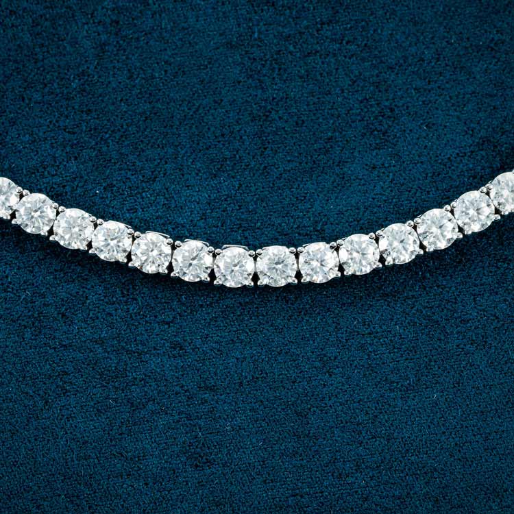 4MM Moissanite Tennis Bracelet 14K Gold、mySite、hinf8tx79